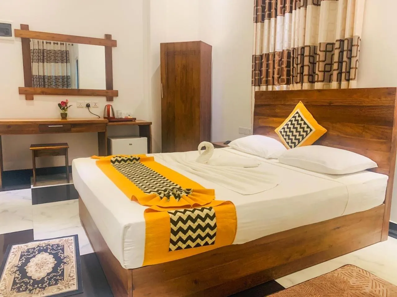 Bedroom, Bed in Hotel River Front