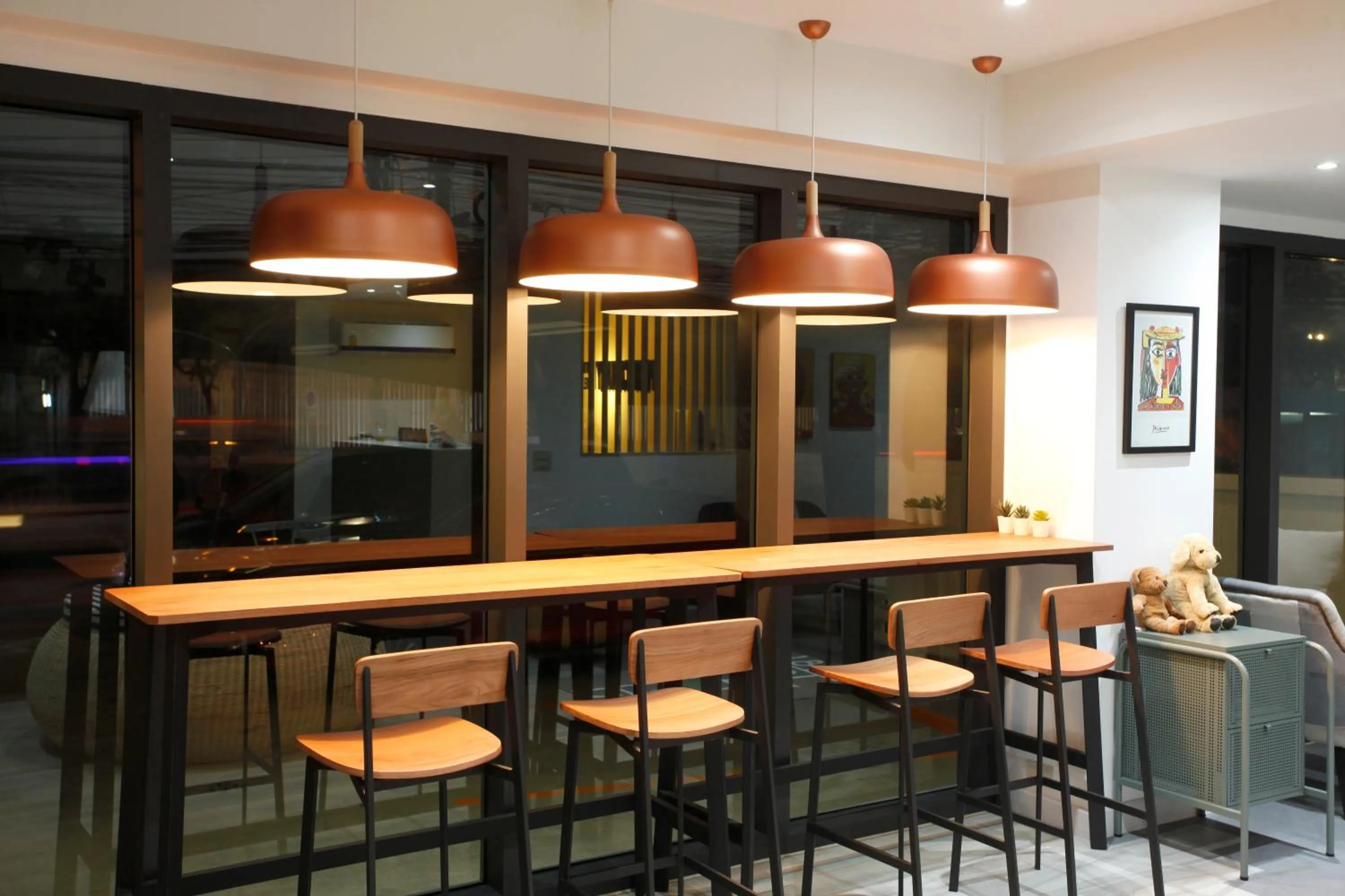 Lounge or bar in Port Canary Airport Hotel