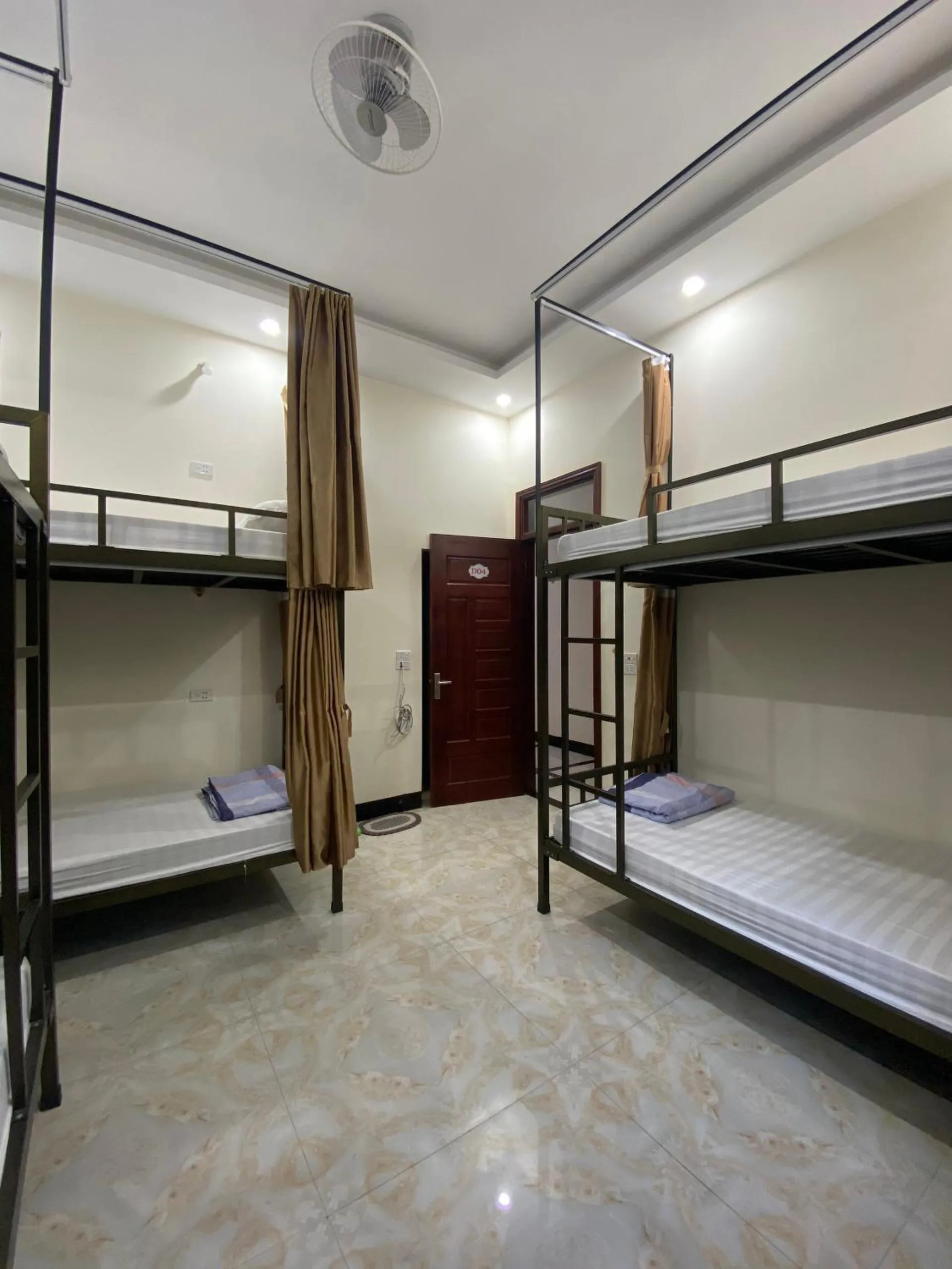 Bed in Ha Giang Ali Hostel