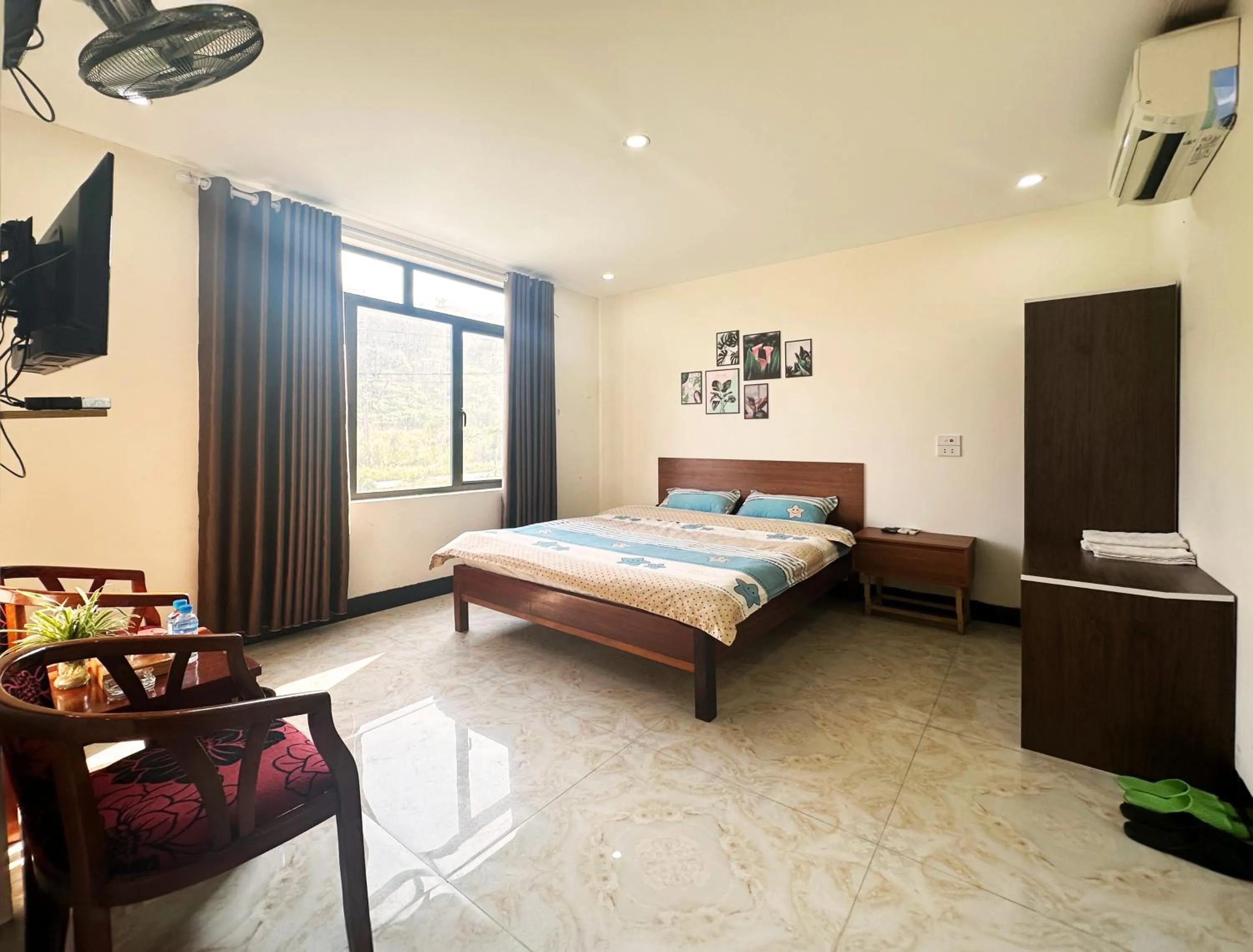 Bed in Ha Giang Ali Hostel