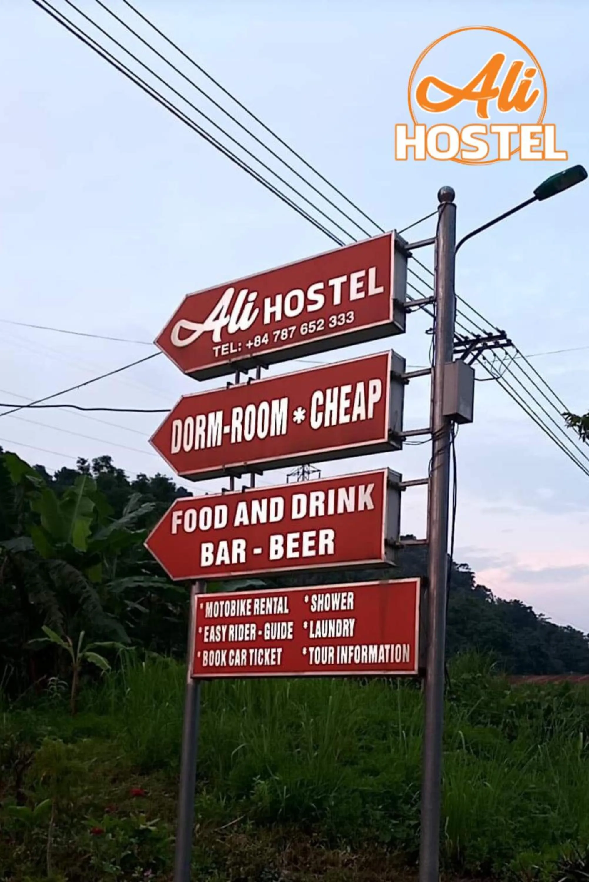 Property building in Ha Giang Ali Hostel