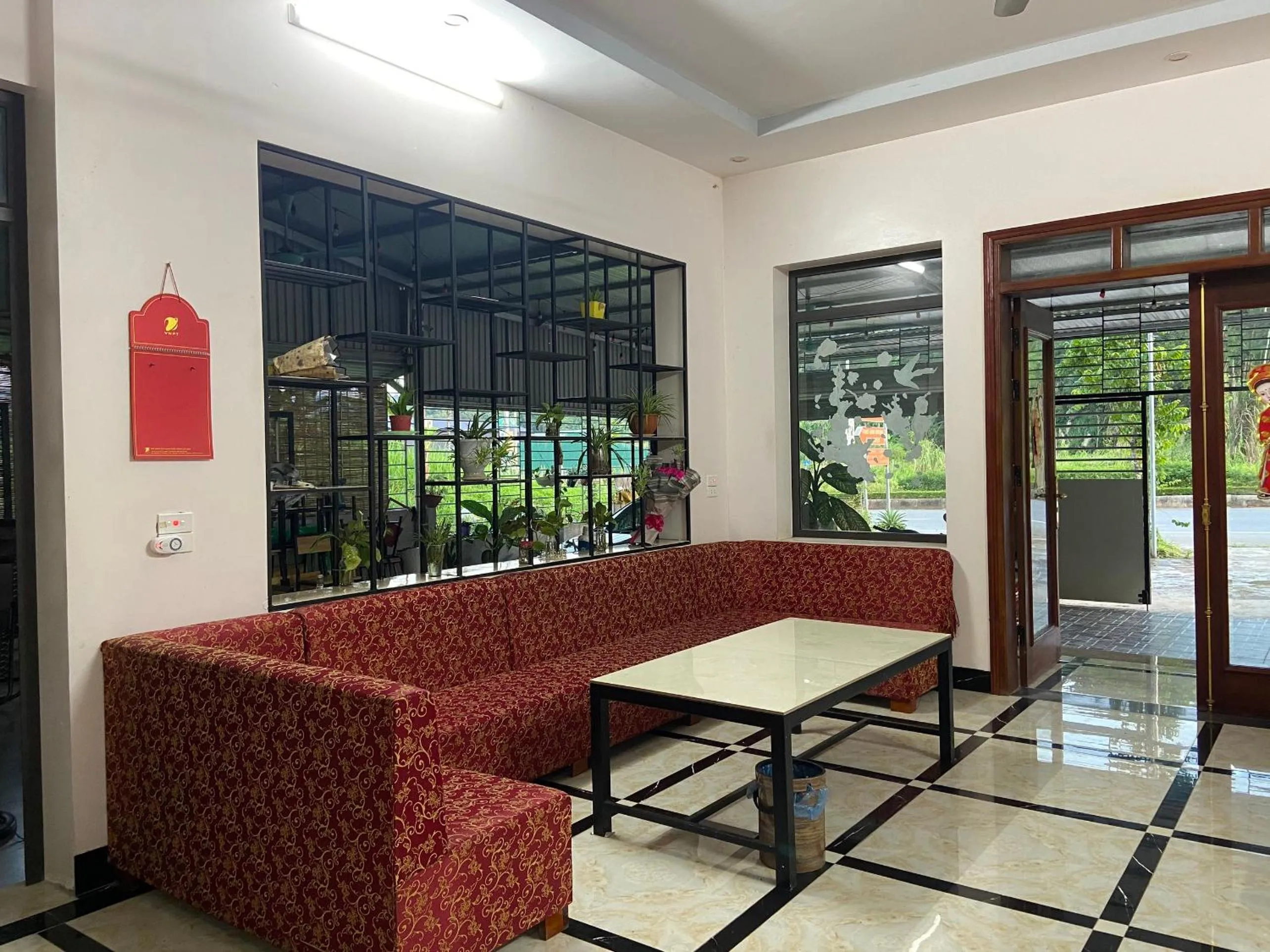 Patio in Ha Giang Ali Hostel