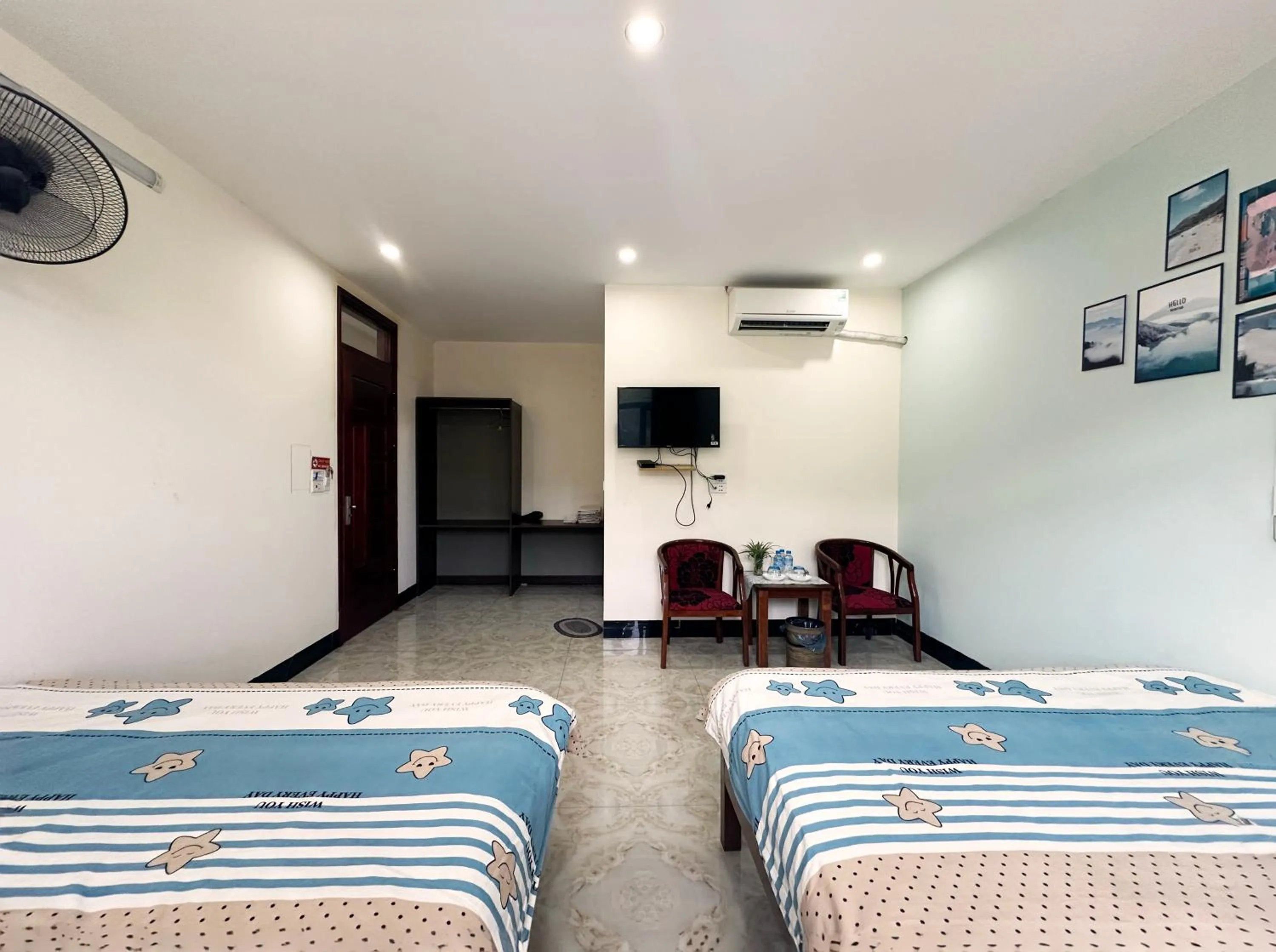 Bed in Ha Giang Ali Hostel