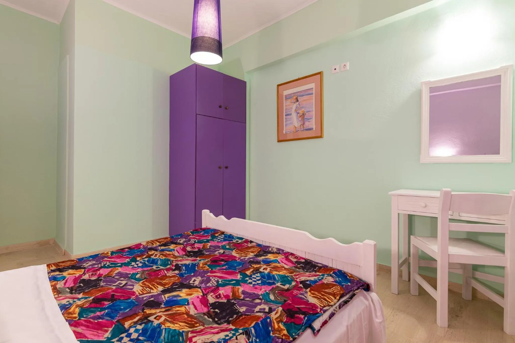 Bed in Ni-Mar Studios & Apartments