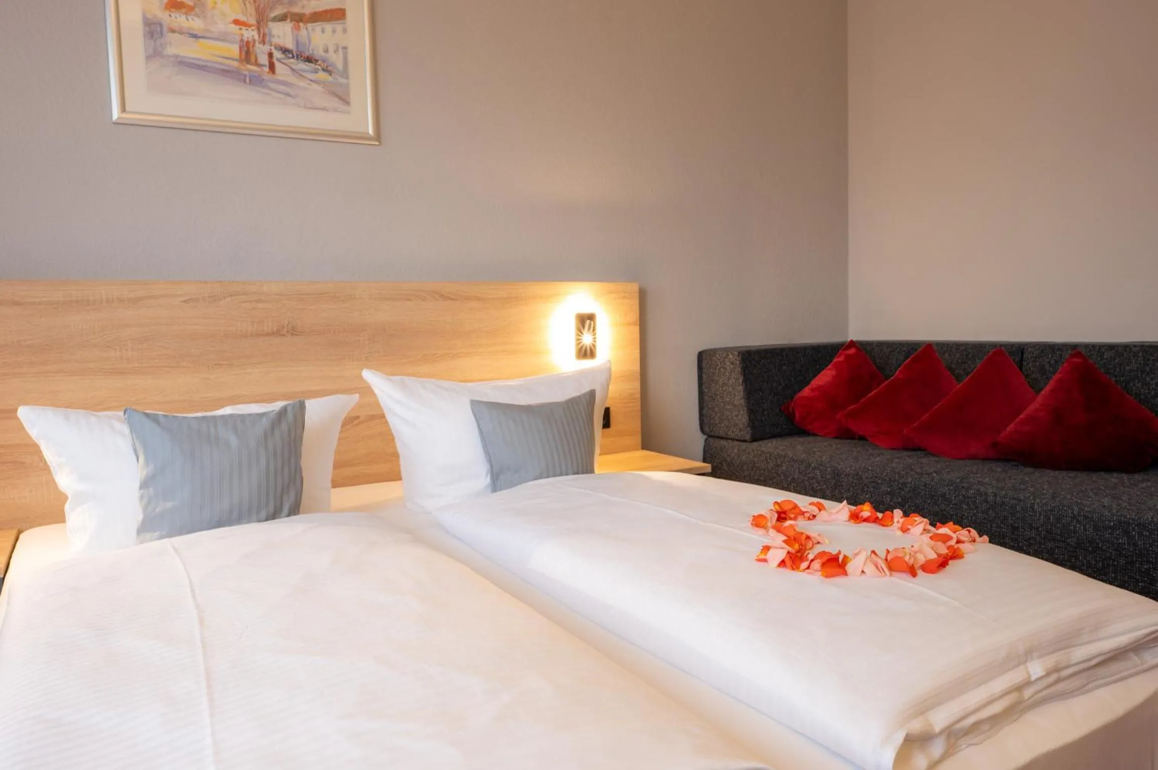 Coffee/tea facilities, Bed in Best Western Comfort Business Hotel Düsseldorf-Neuss