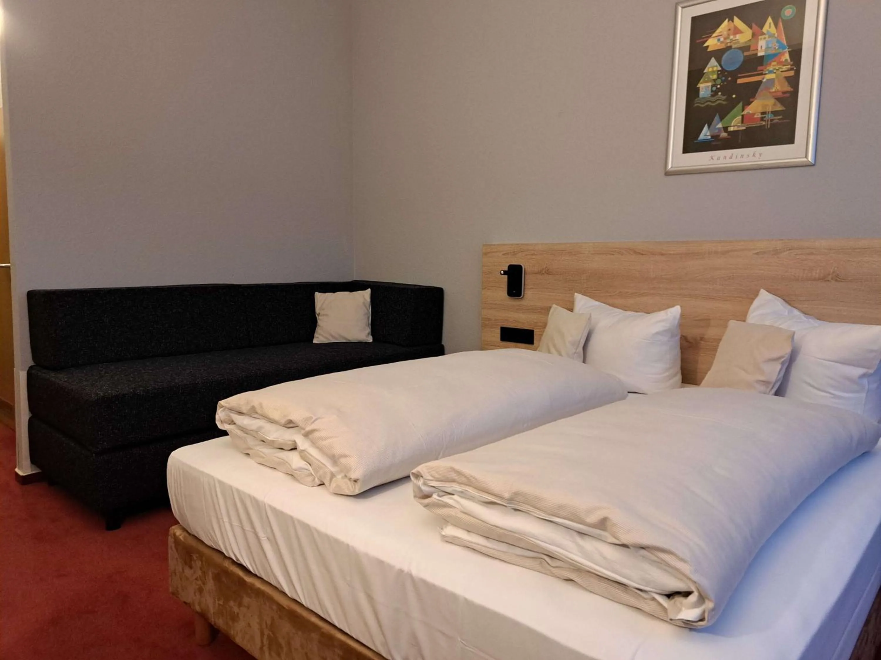 Bedroom, Bed in Best Western Comfort Business Hotel Düsseldorf-Neuss