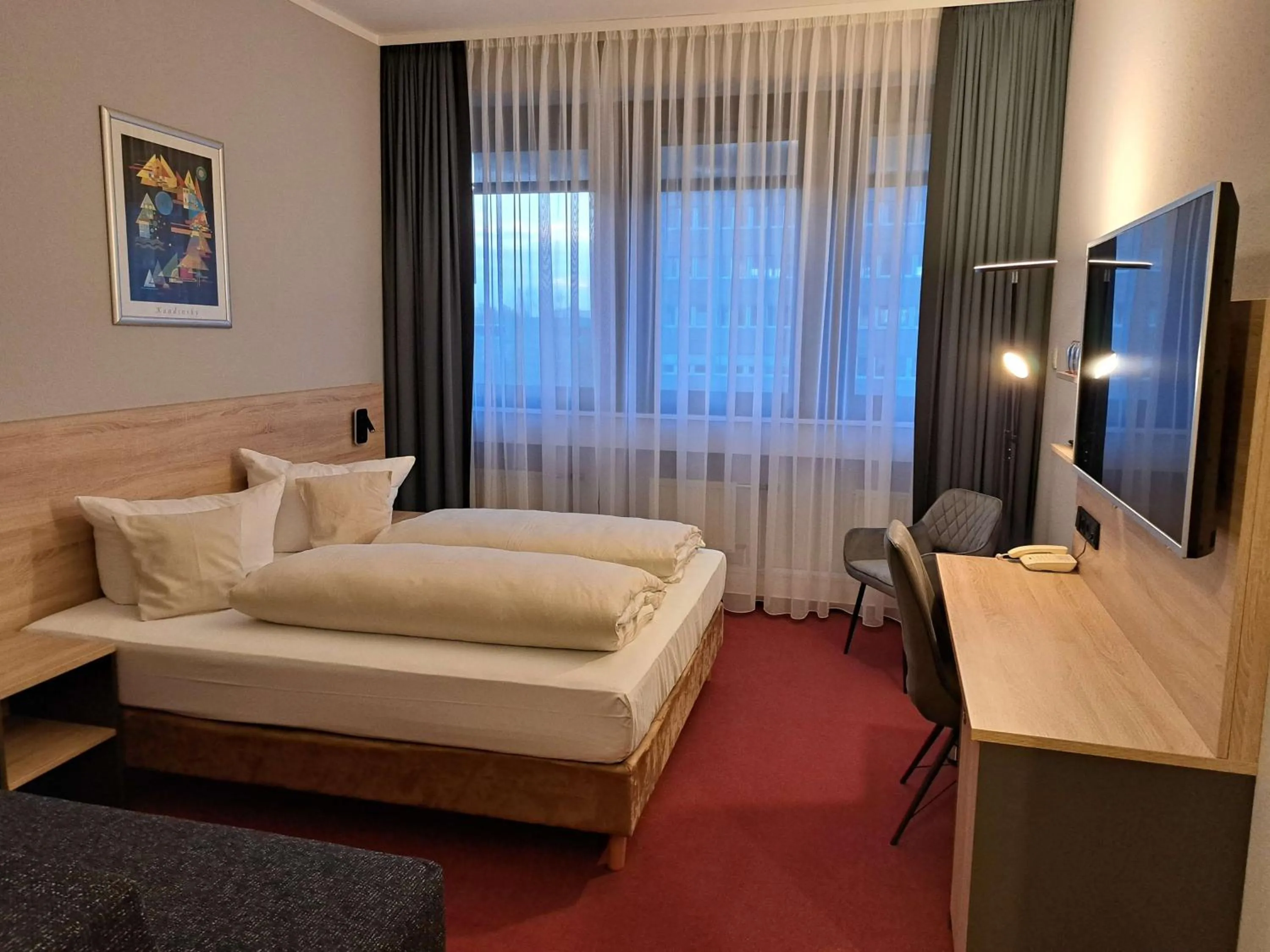 Bedroom, Bed in Best Western Comfort Business Hotel Düsseldorf-Neuss