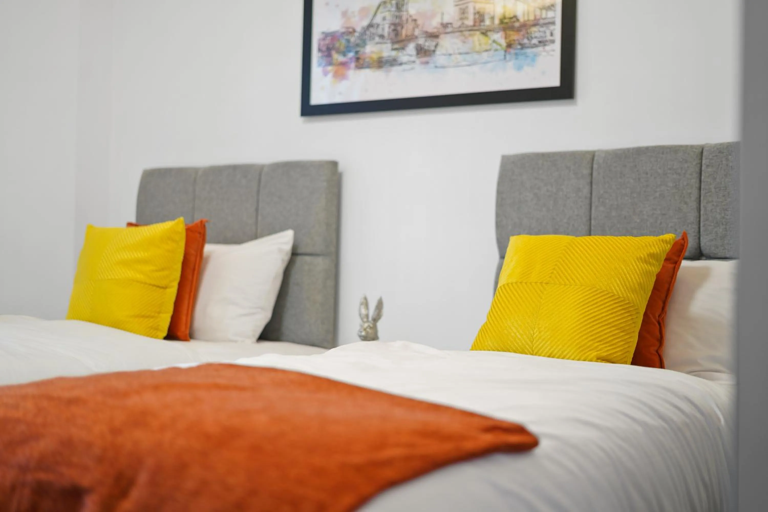 Bed in City Prime Apartments