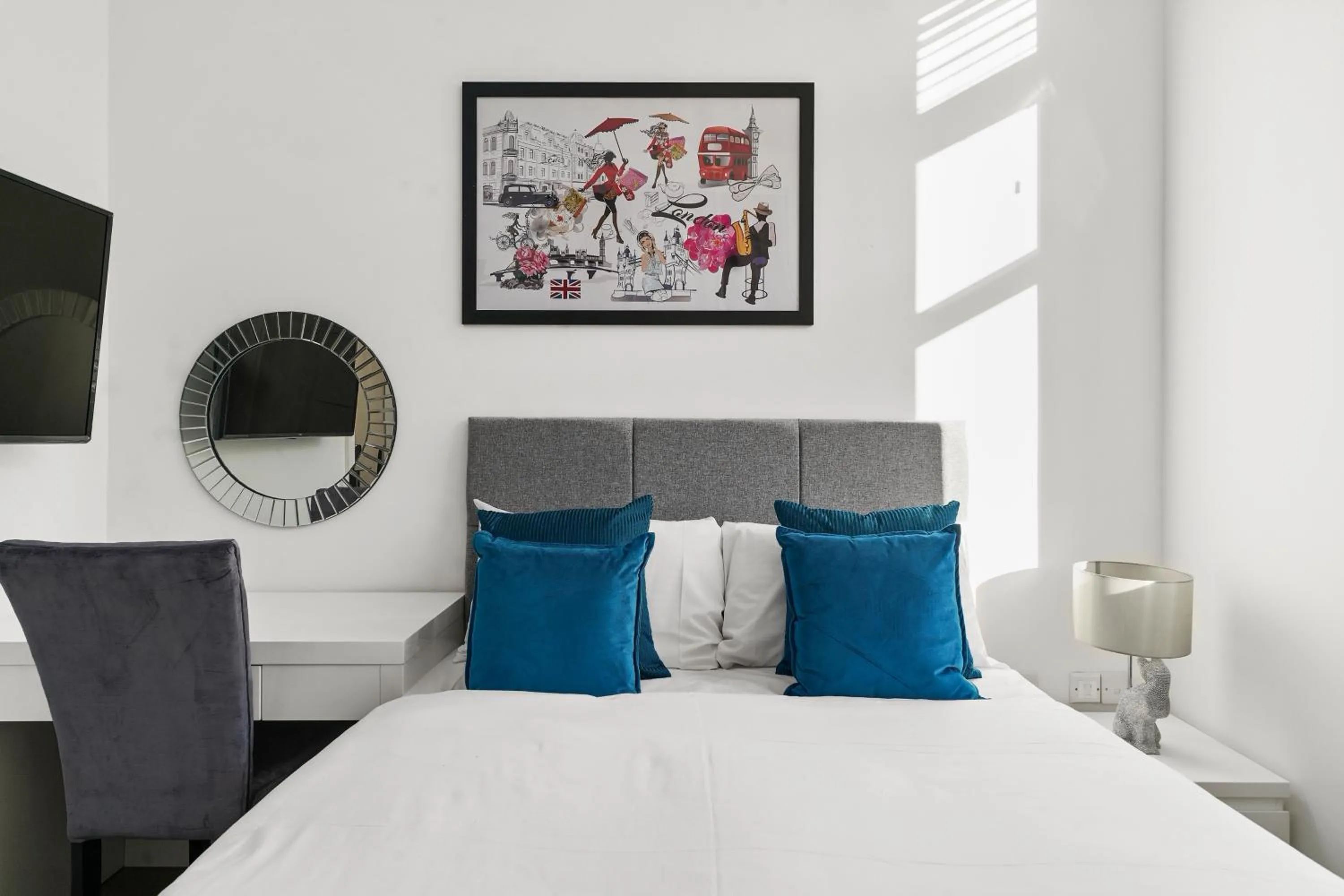 Bed in City Prime Apartments