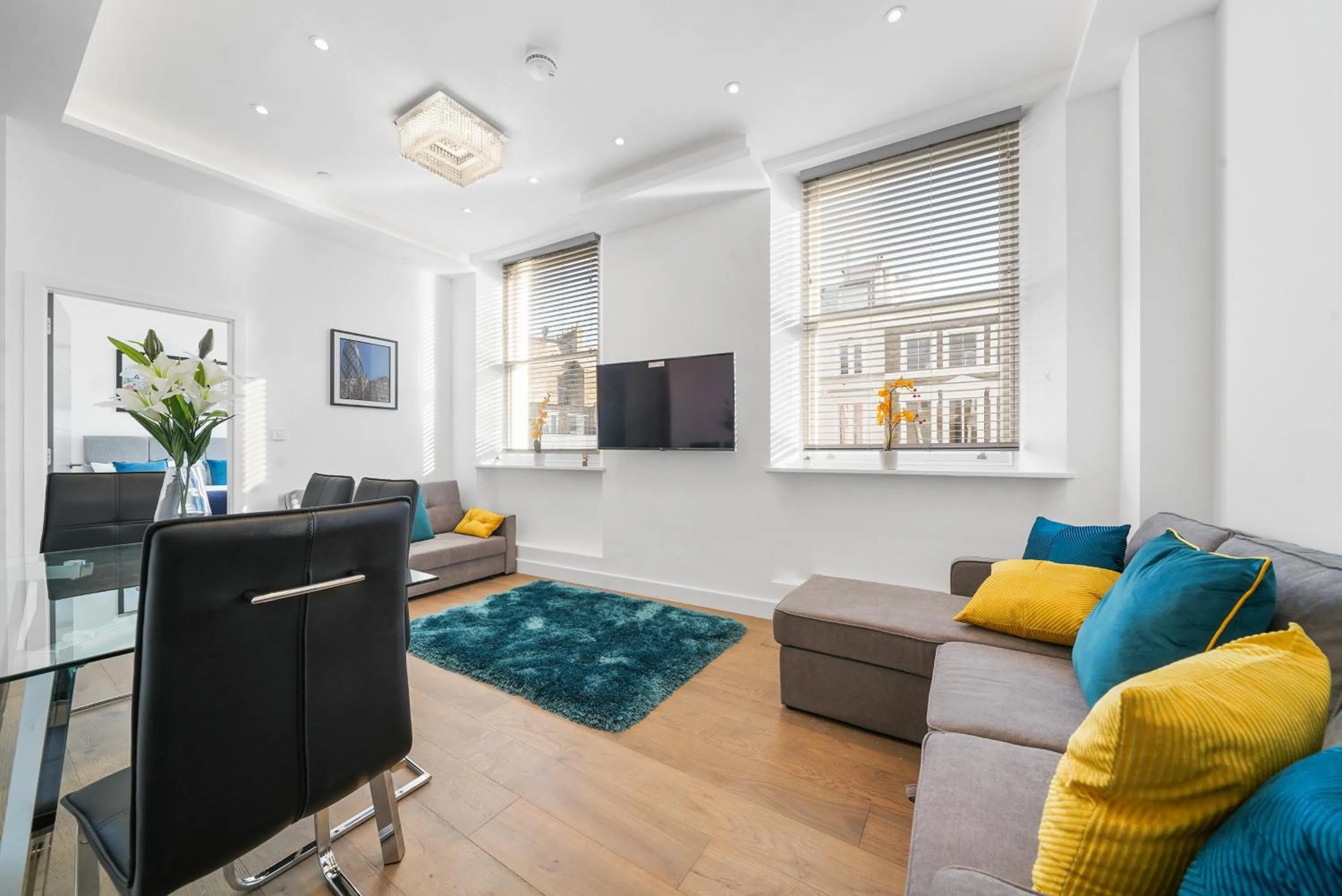 Living room in City Prime Apartments