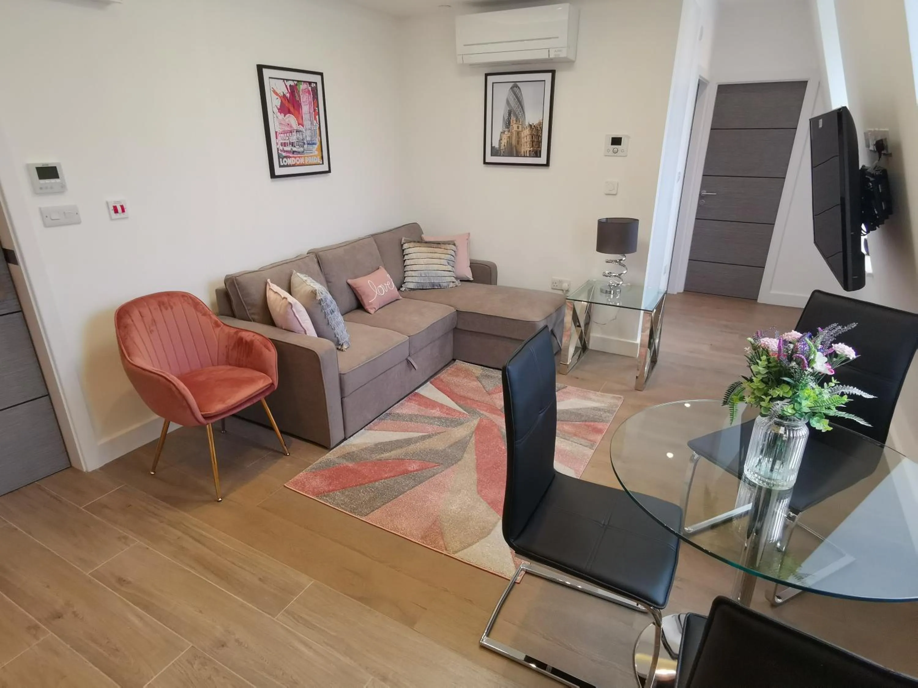 Living room in City Prime Apartments