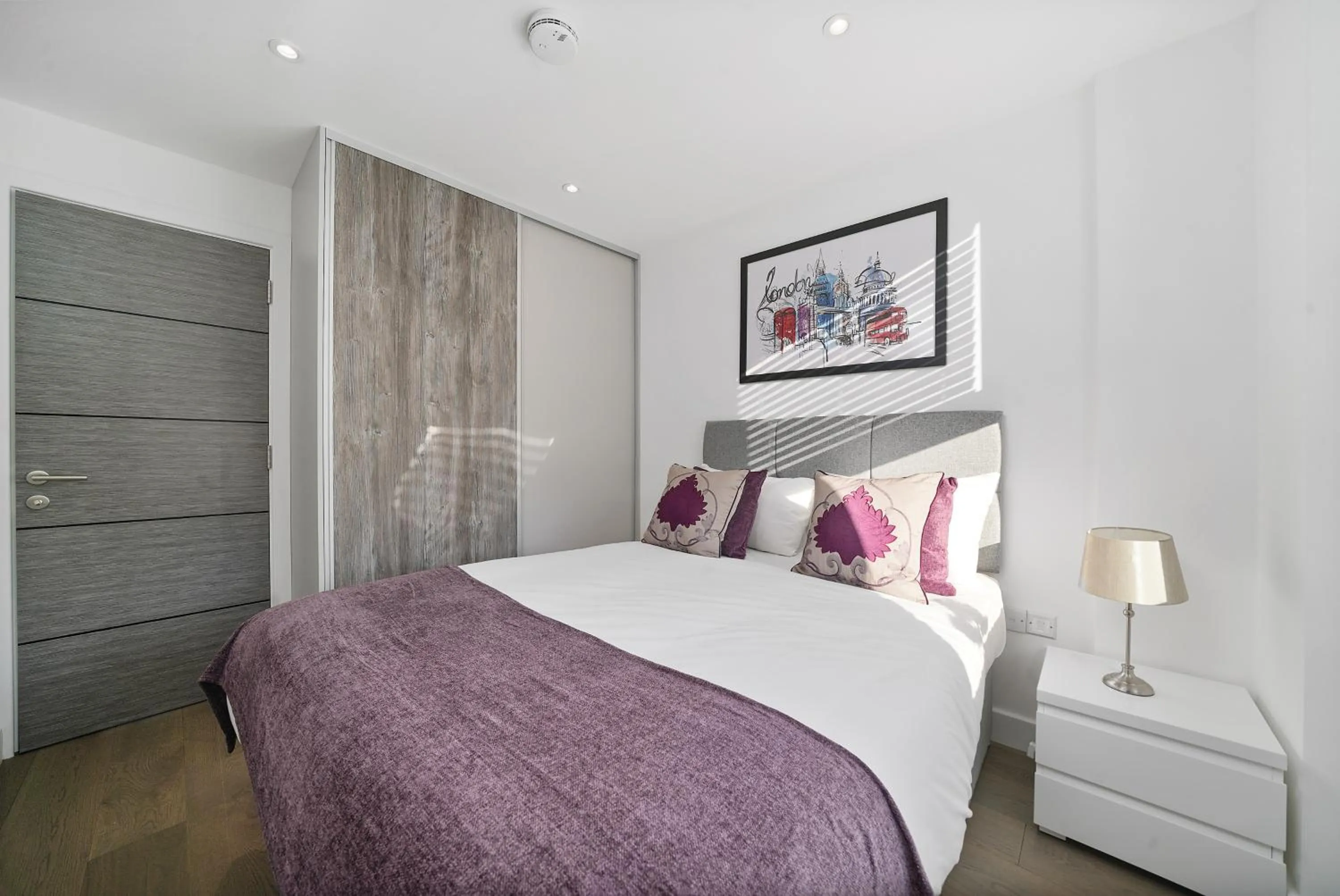 Bed in City Prime Apartments