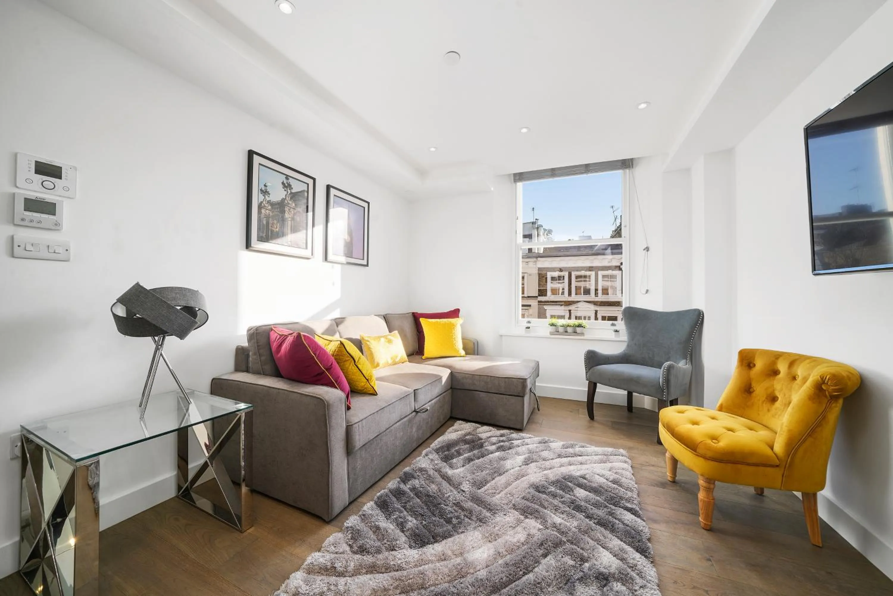 Living room in City Prime Apartments