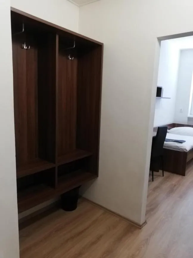 Photo of the whole room, Bed in Ubytovňa Nobelova