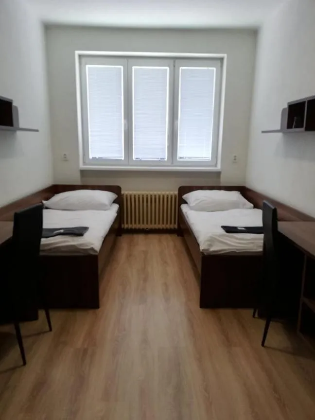 Photo of the whole room, Bed in Ubytovňa Nobelova