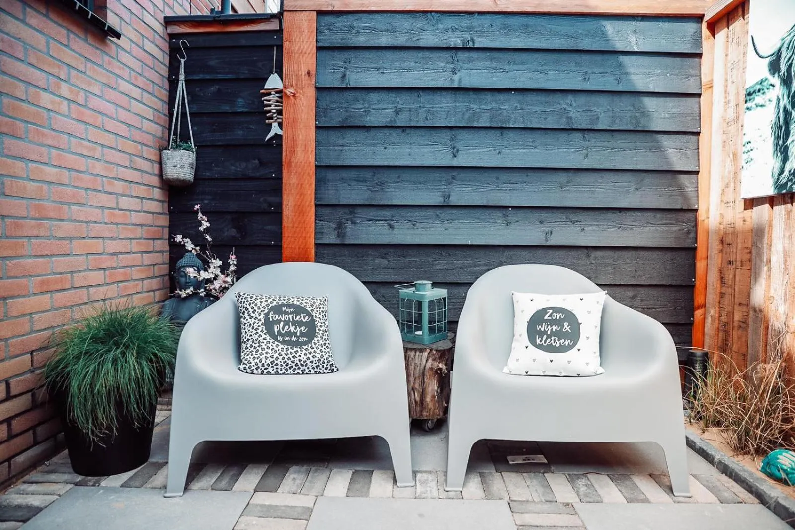 Garden in B&B Joeys place