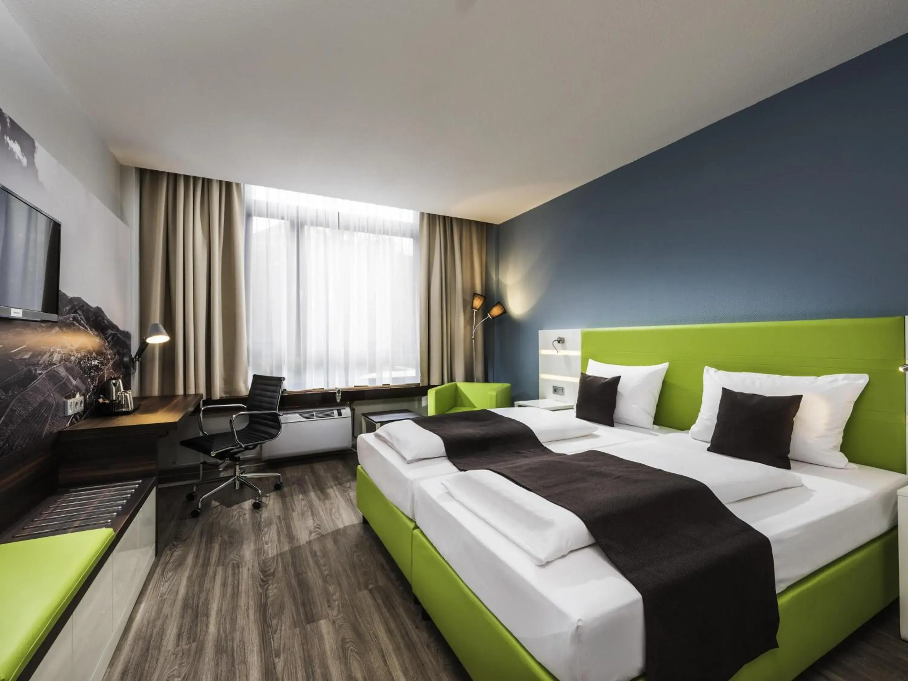 Bedroom, Bed in ibis Styles Offenburg City Bedroom, Bed in ibis Styles Offenburg City