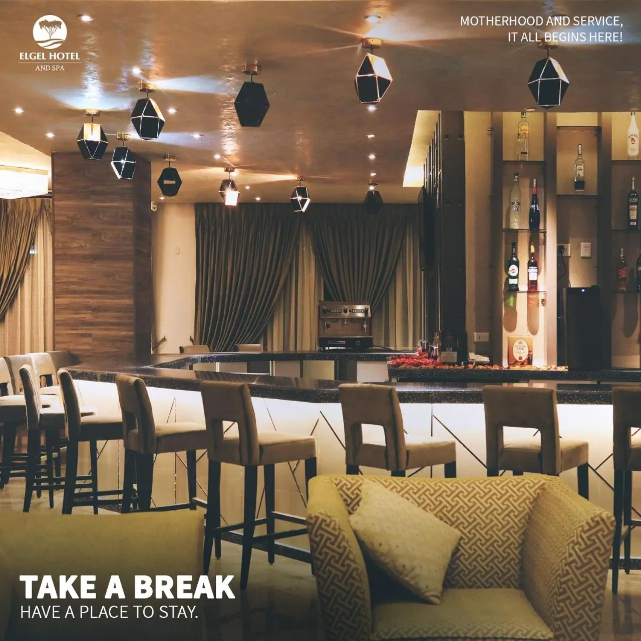 Lobby or reception in ELGEL Hotel and Spa