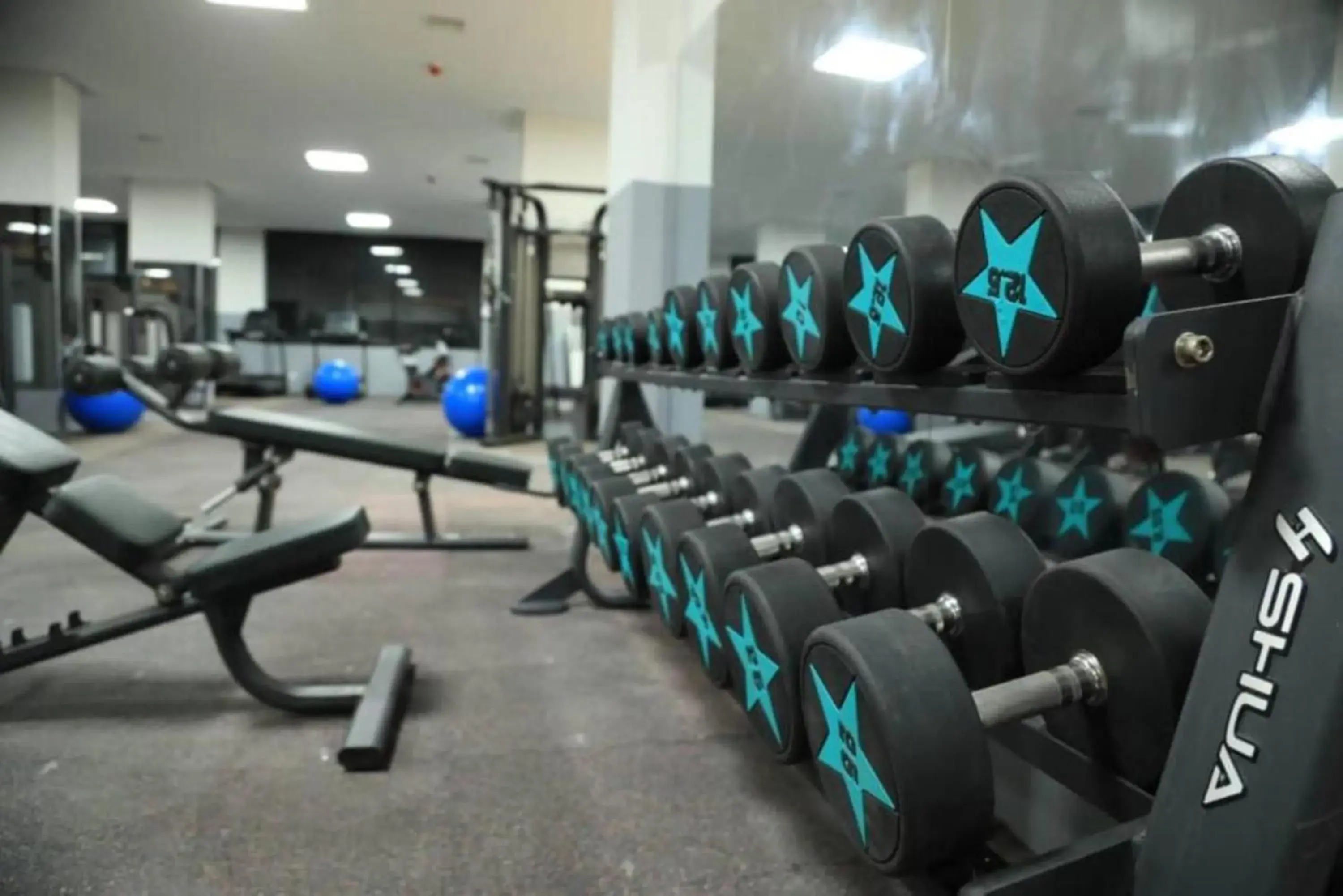 Fitness centre/facilities in ELGEL Hotel and Spa Fitness centre/facilities in ELGEL Hotel and Spa