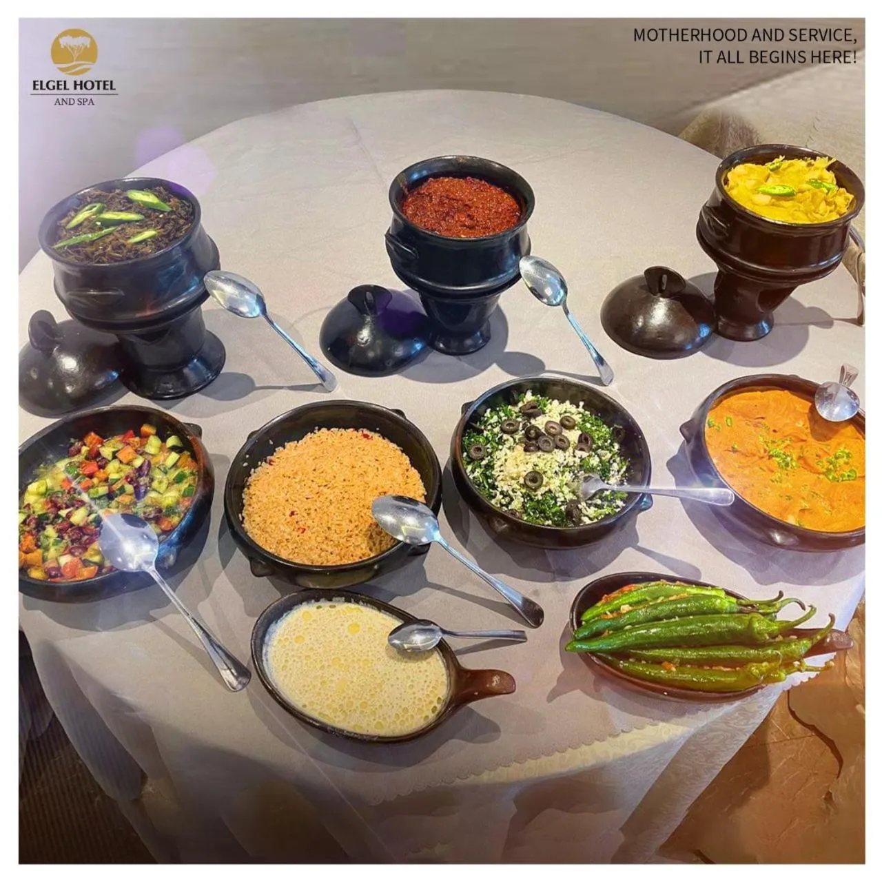 Food and drinks in ELGEL Hotel and Spa