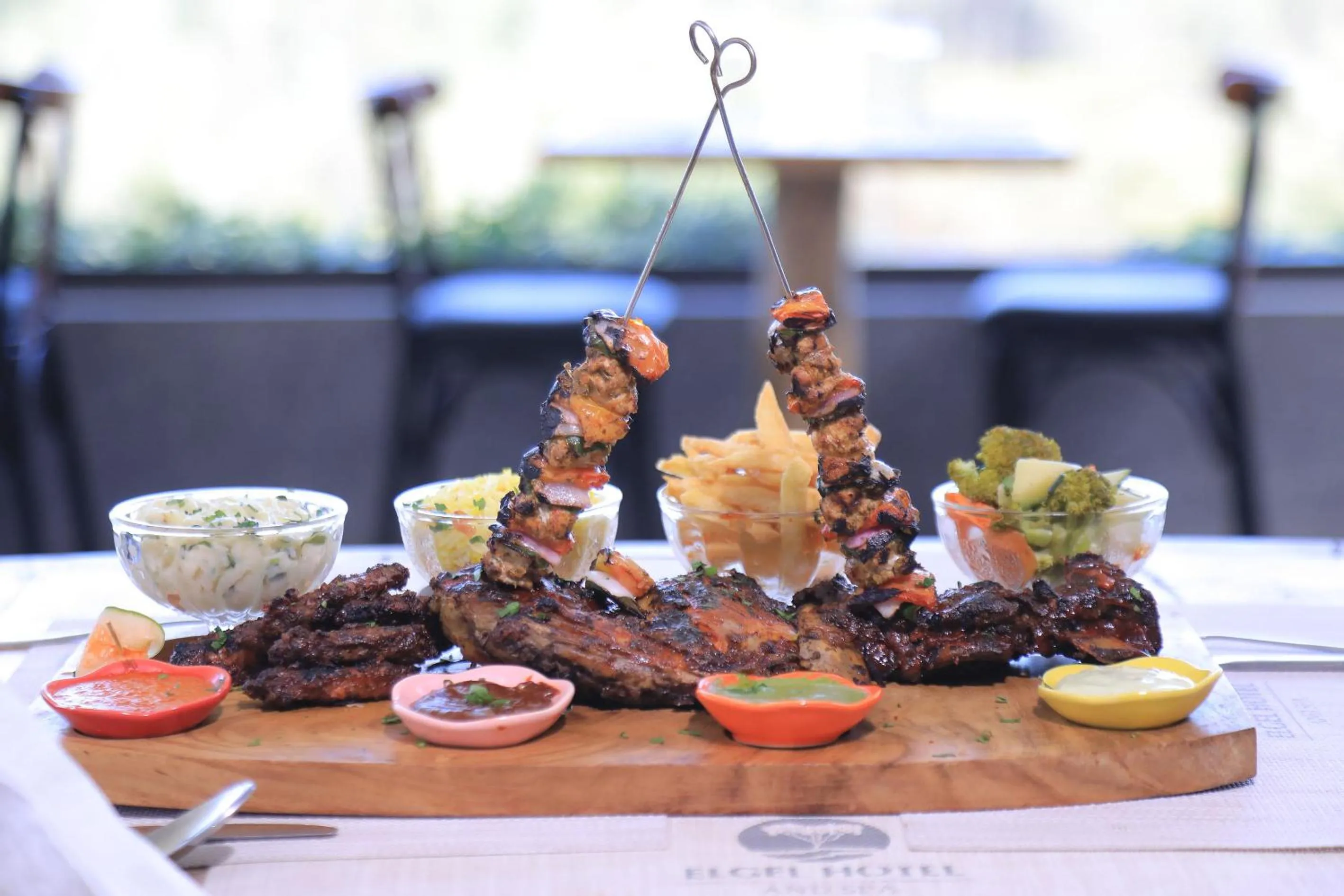 Food close-up in ELGEL Hotel and Spa