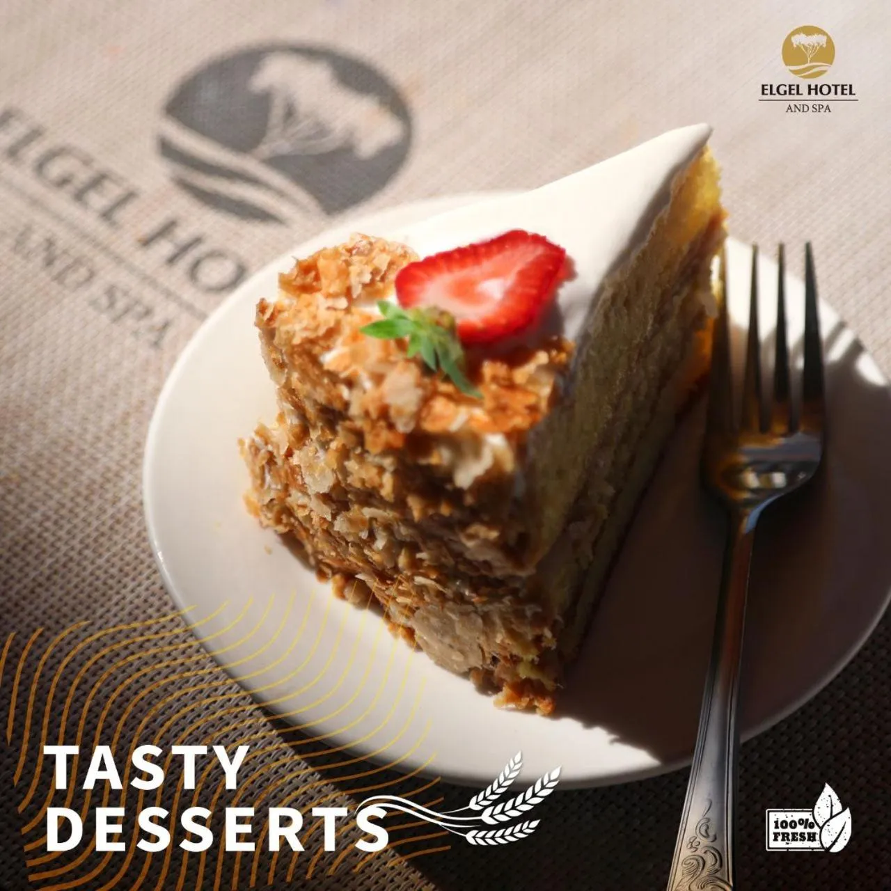 Food and drinks in ELGEL Hotel and Spa