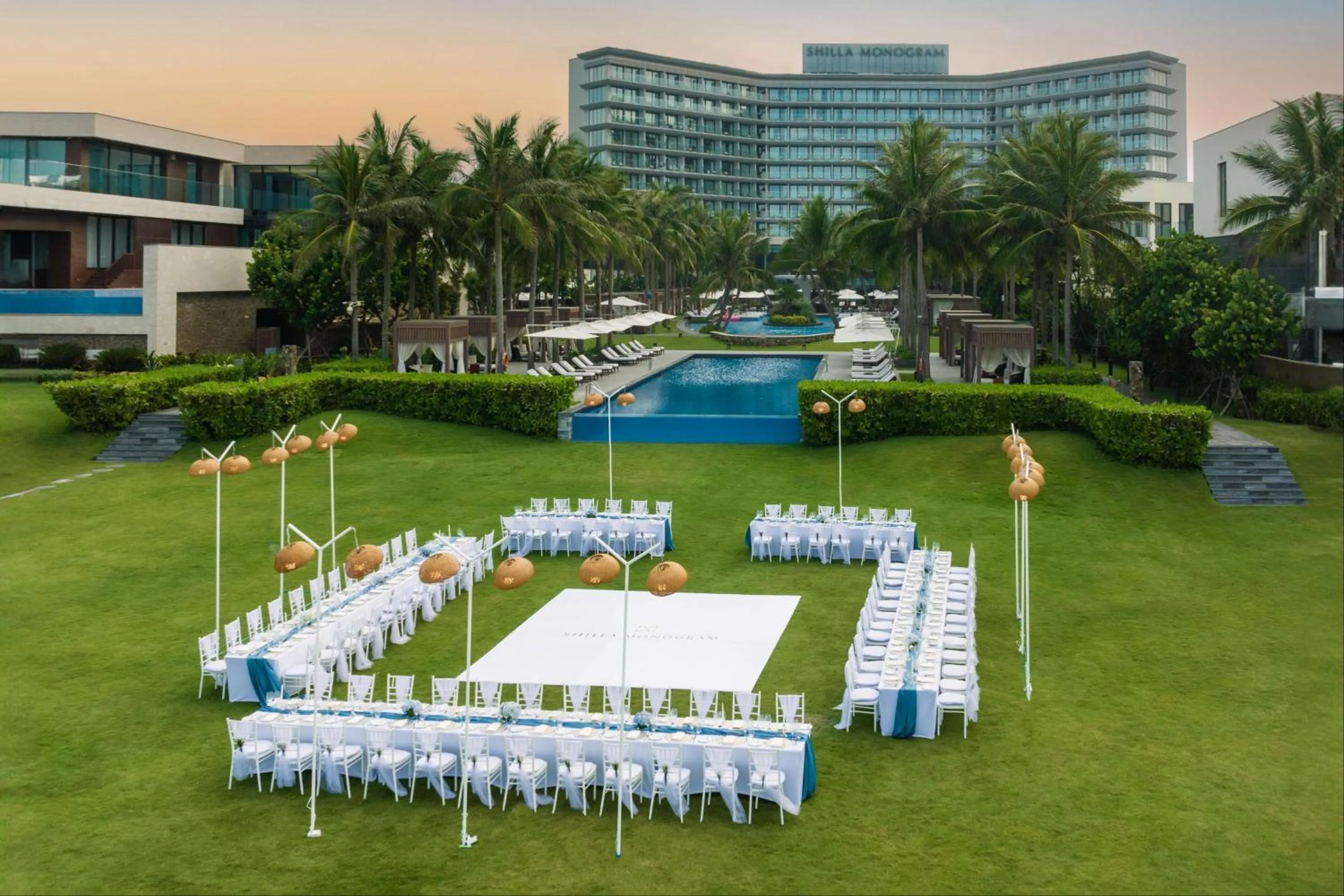 wedding in Shilla Monogram Danang