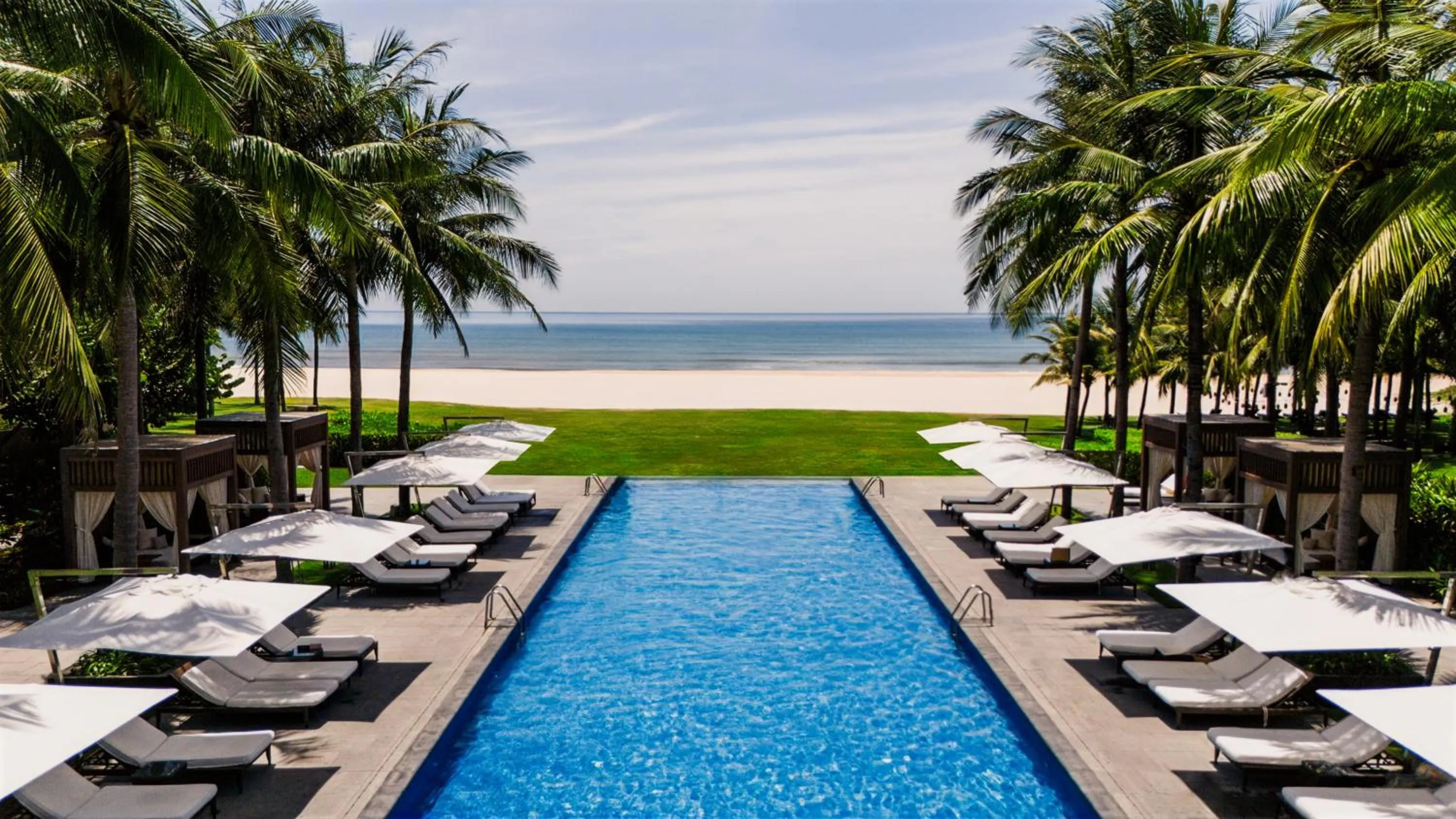 Swimming pool in Shilla Monogram Danang