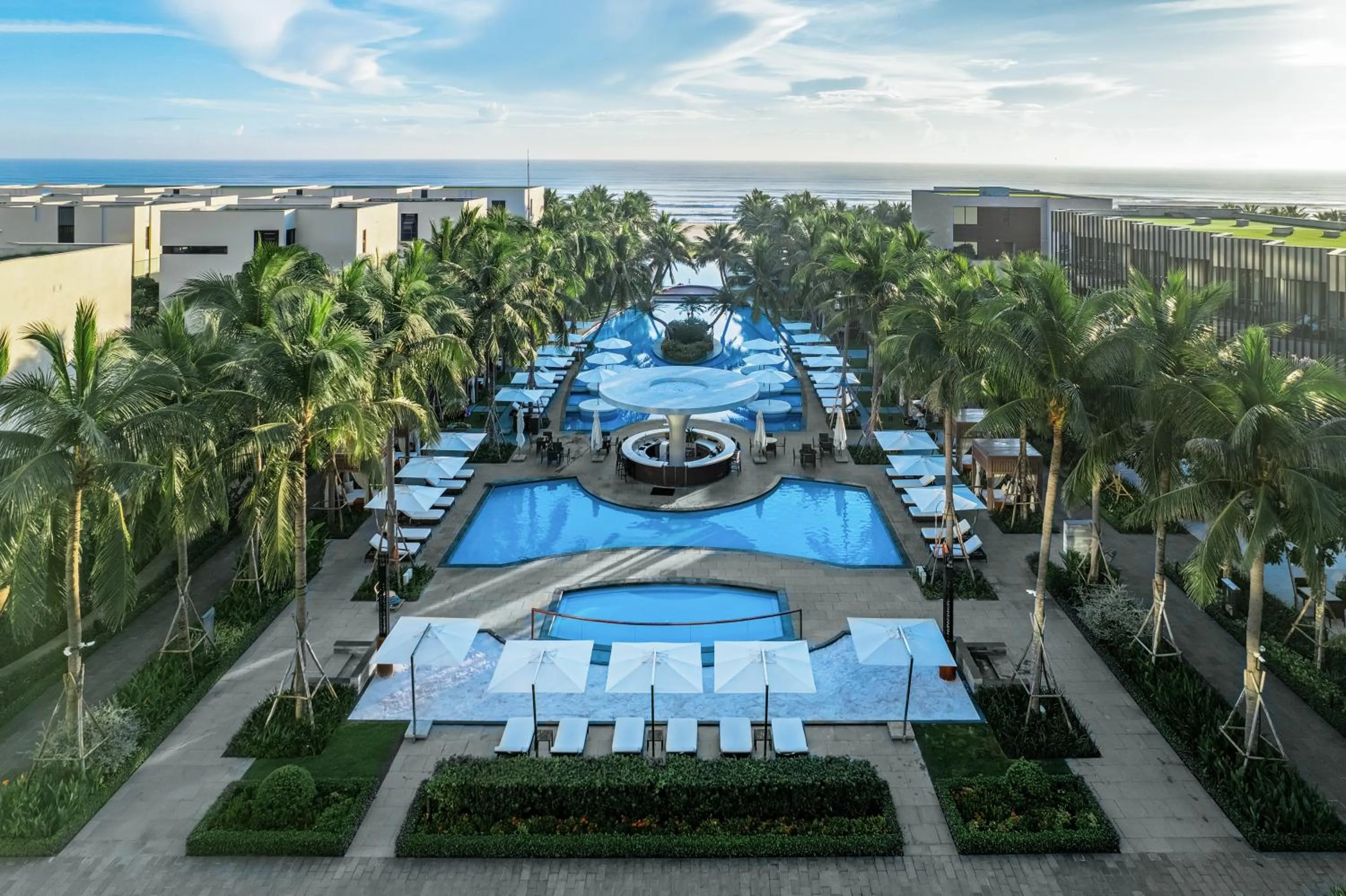 Swimming pool in Shilla Monogram Danang