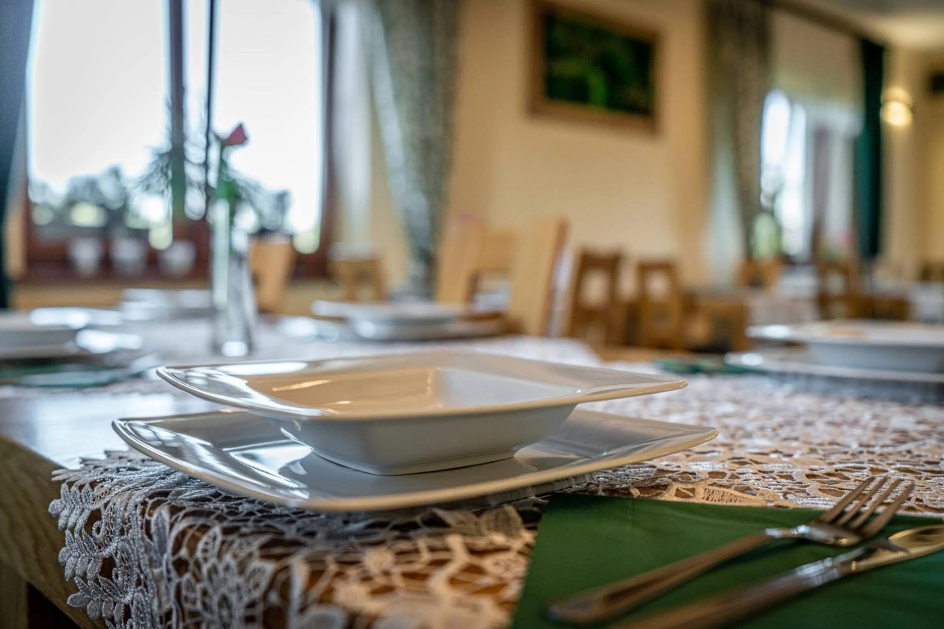 Dining area in Rezydencja Markowy Dworek