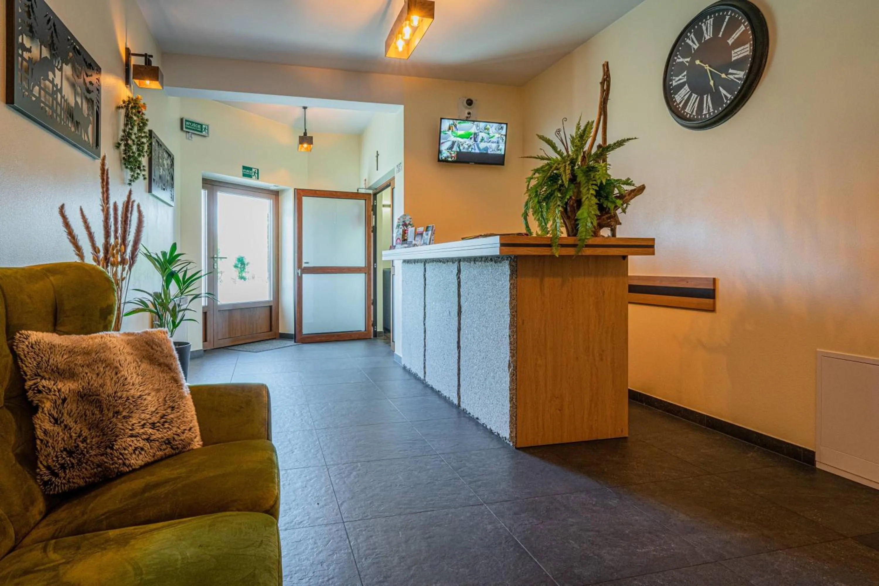 Lobby or reception in Rezydencja Markowy Dworek