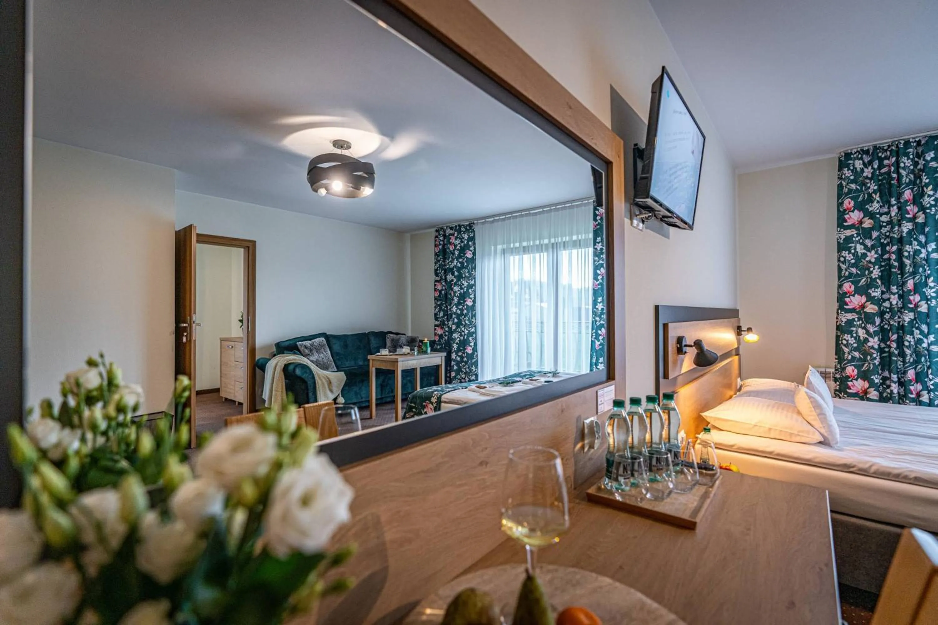 Bed in Rezydencja Markowy Dworek