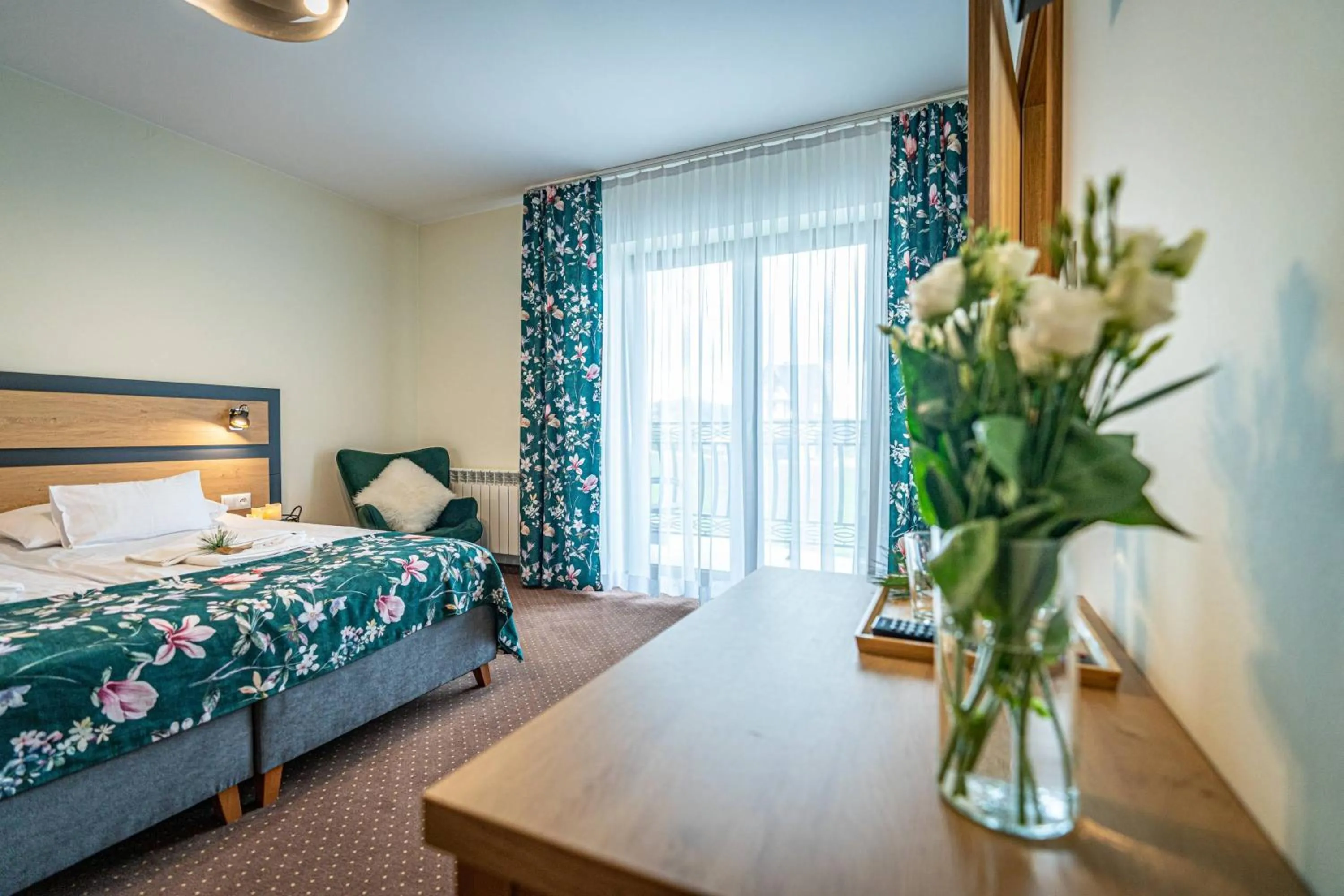 Bed in Rezydencja Markowy Dworek