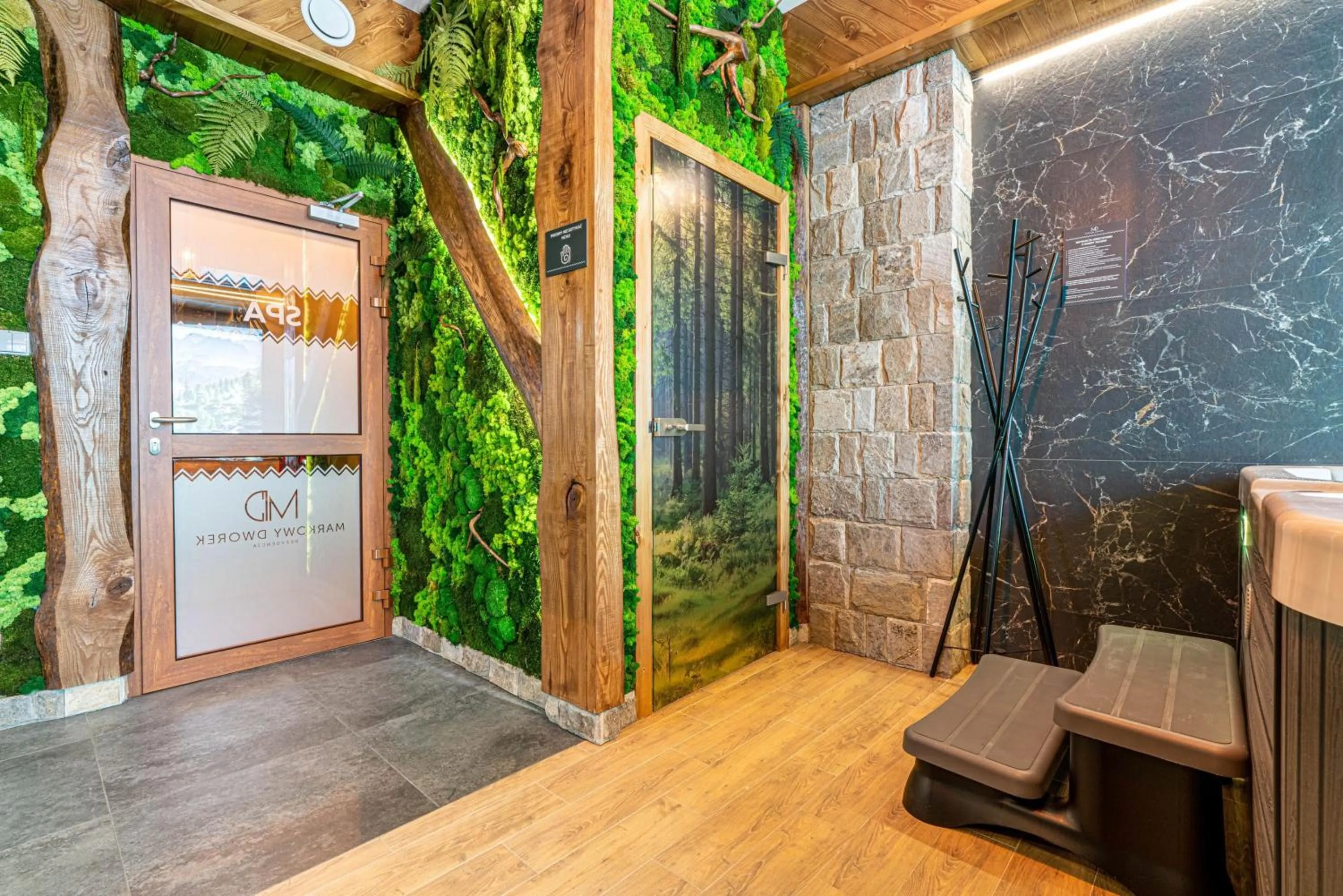 Spa and wellness centre/facilities in Rezydencja Markowy Dworek