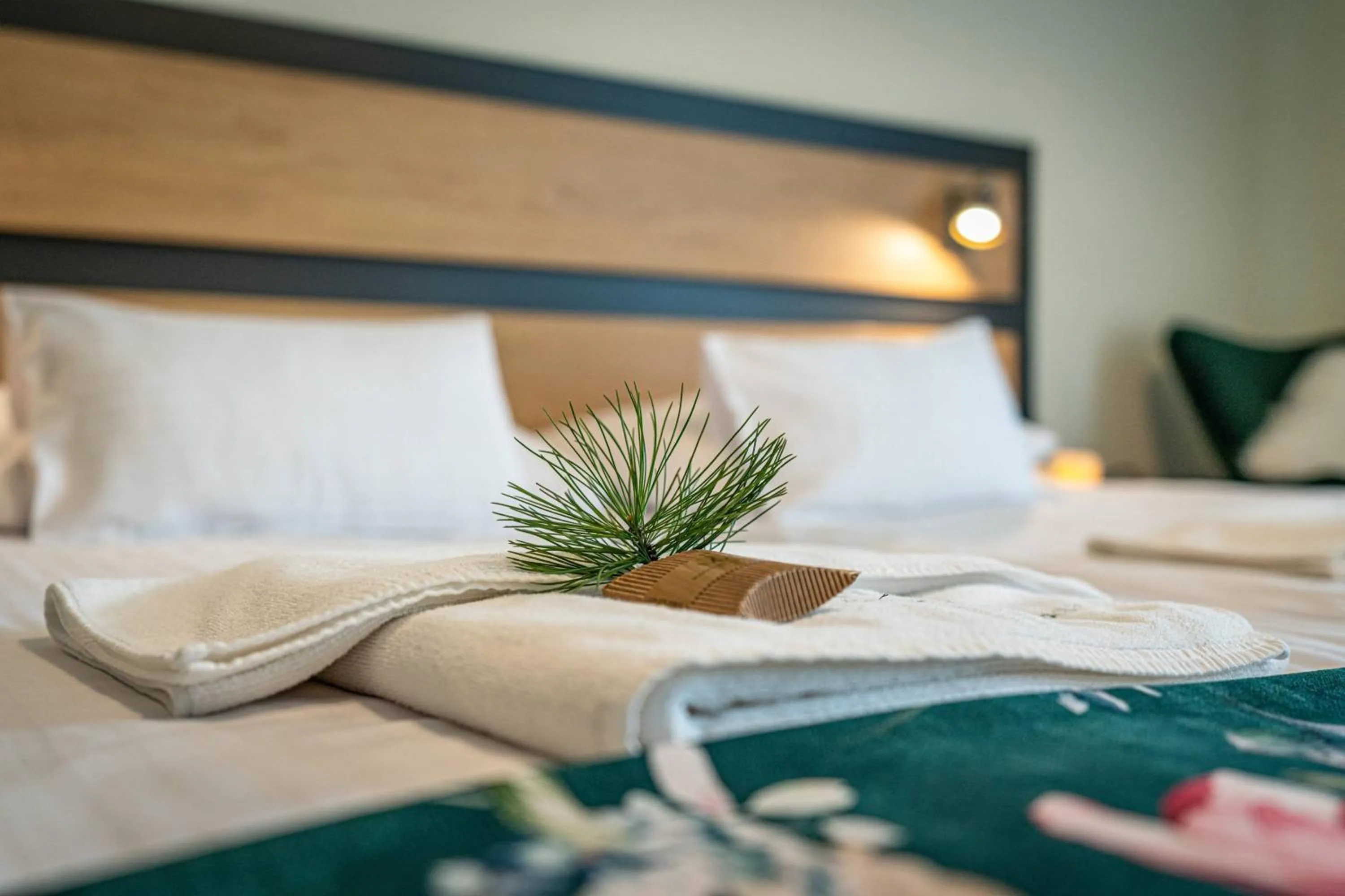 Bed in Rezydencja Markowy Dworek