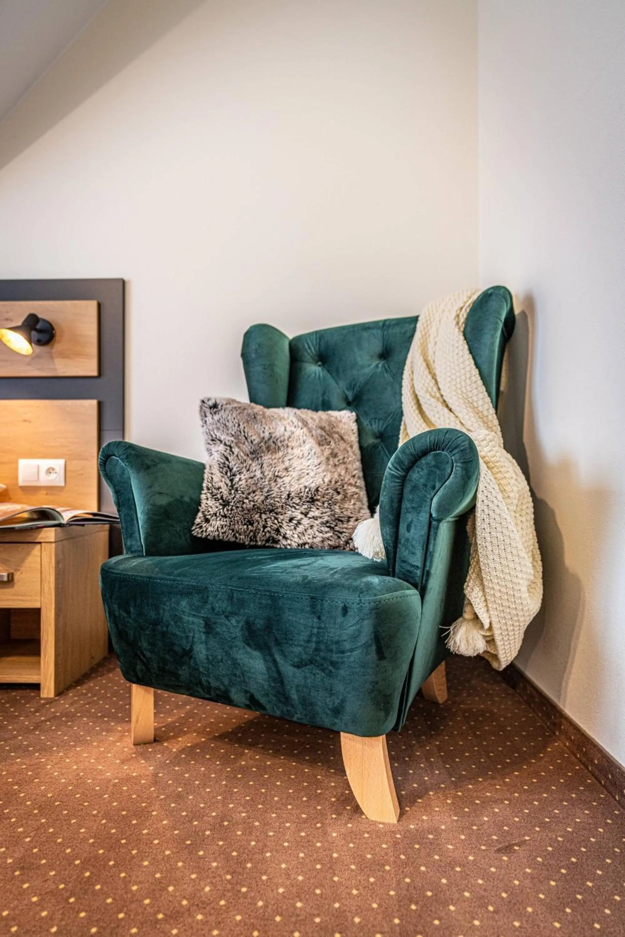 Seating area in Rezydencja Markowy Dworek