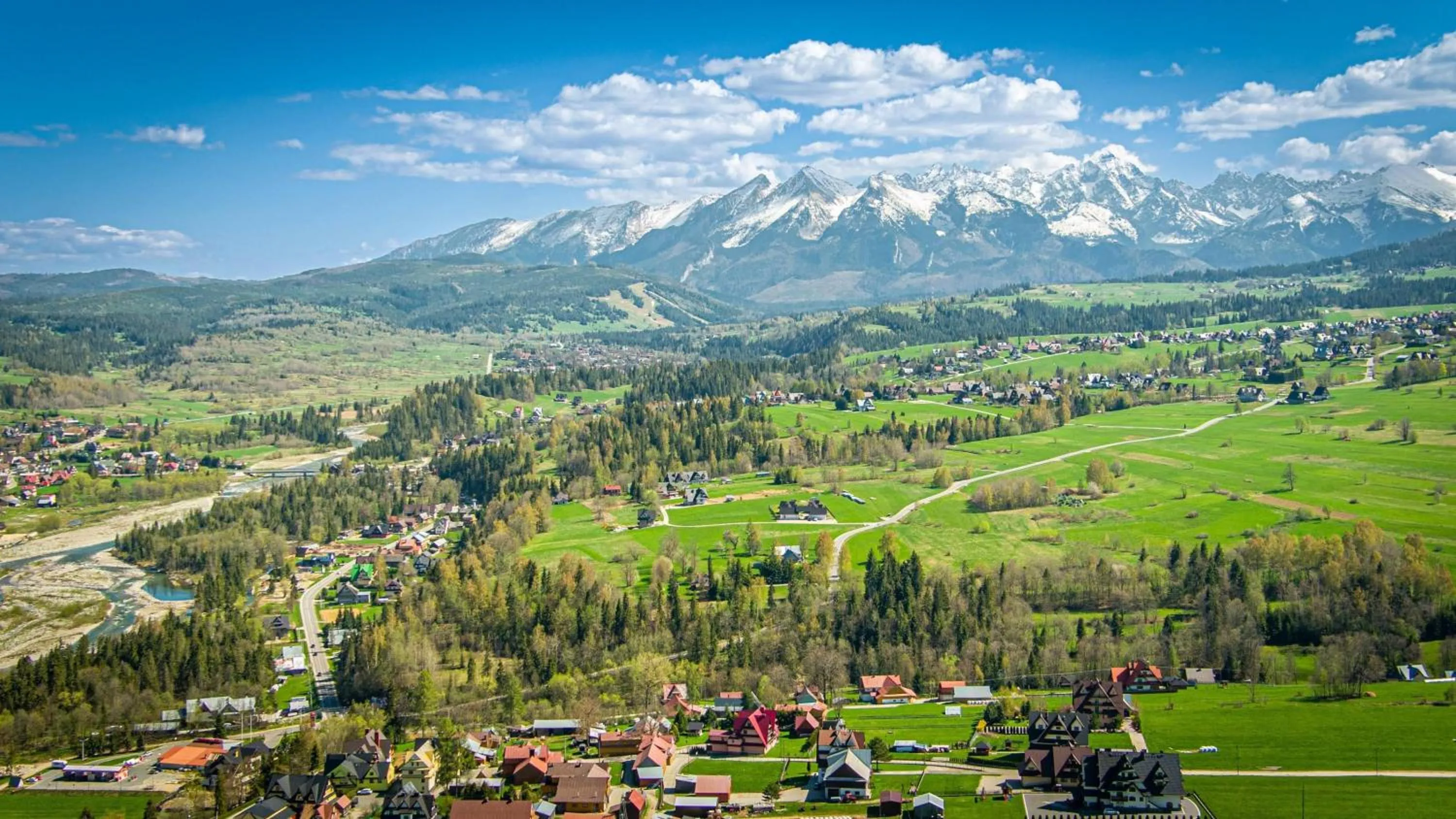 Bird's eye view in Rezydencja Markowy Dworek