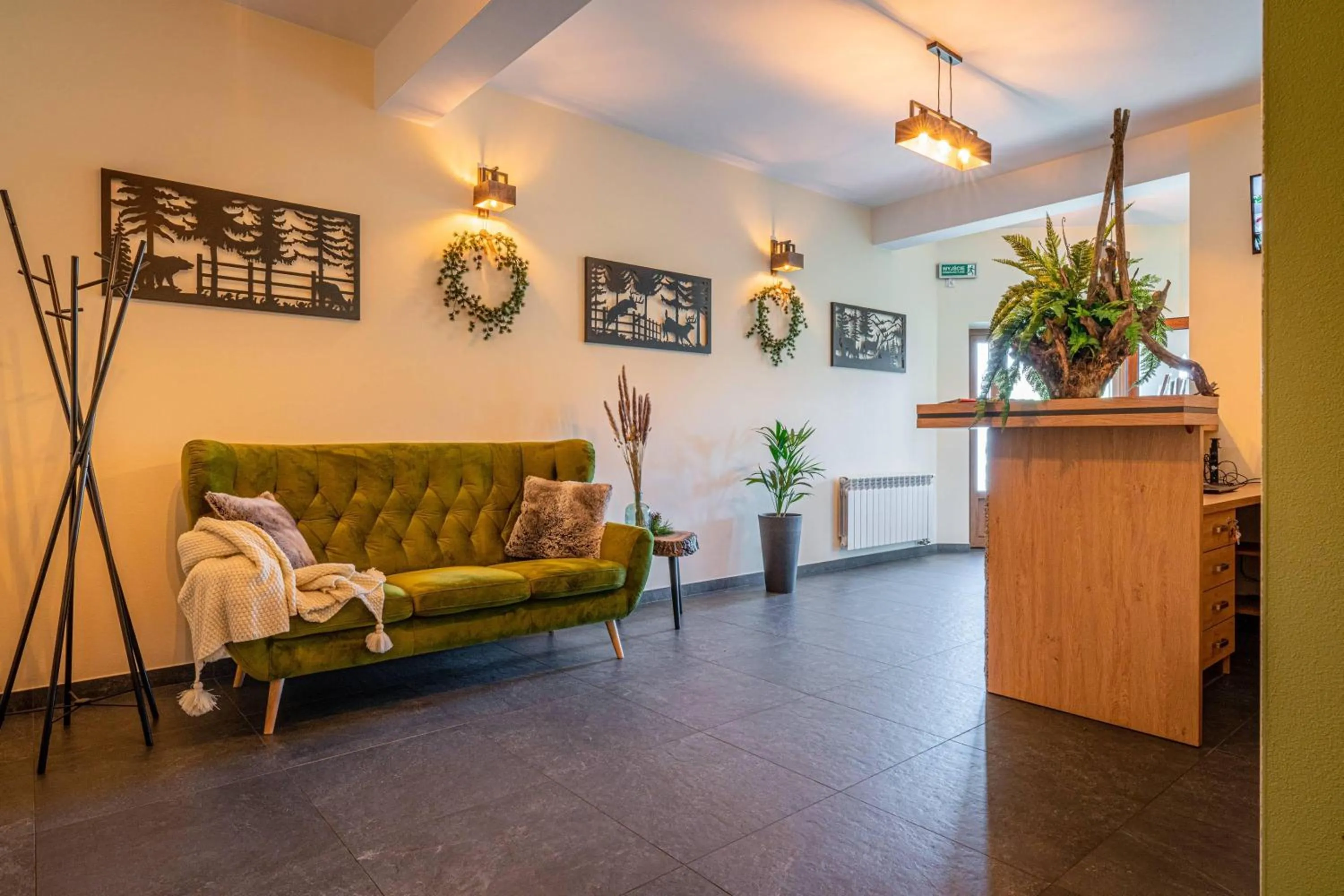 Lobby or reception in Rezydencja Markowy Dworek