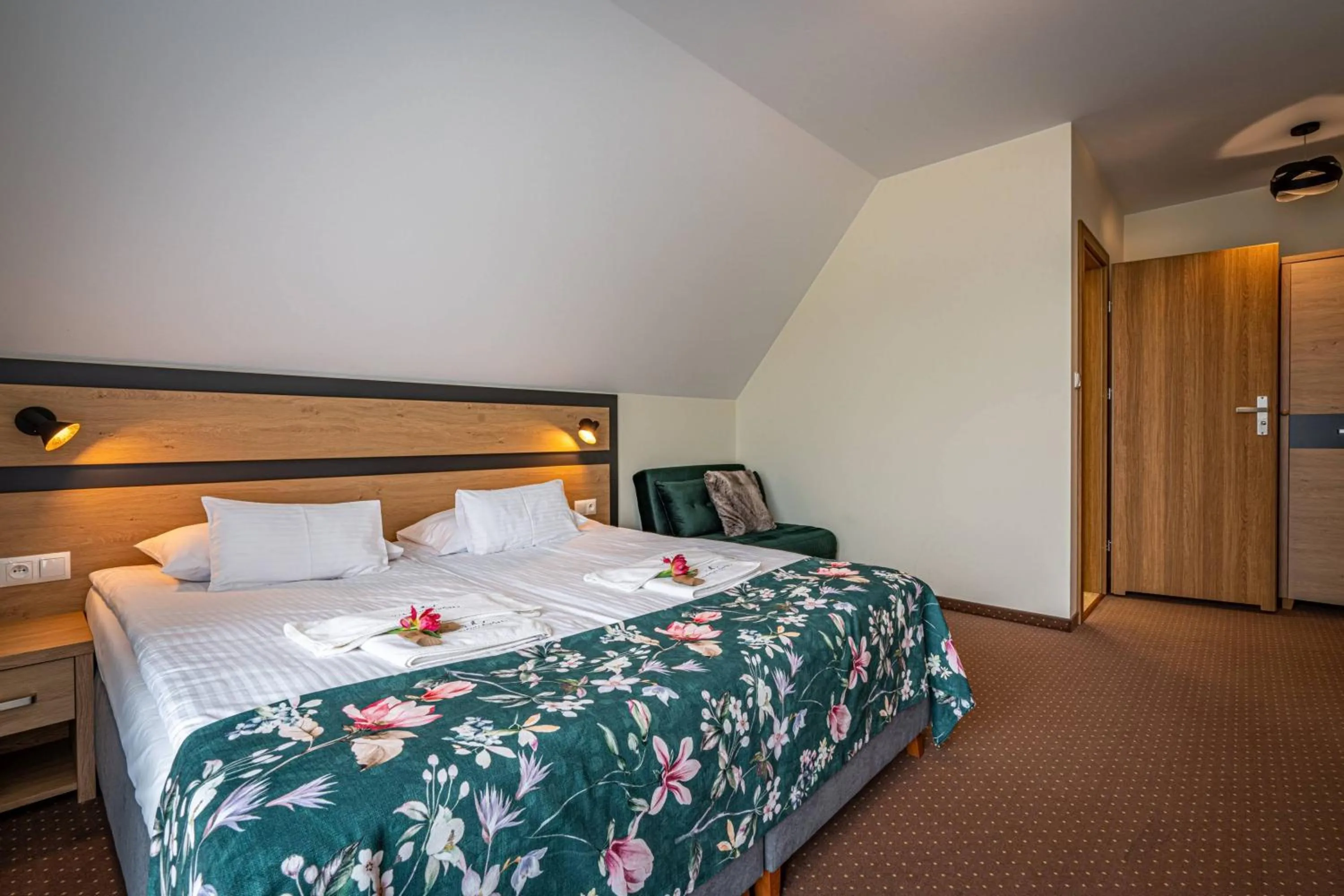 Bed in Rezydencja Markowy Dworek