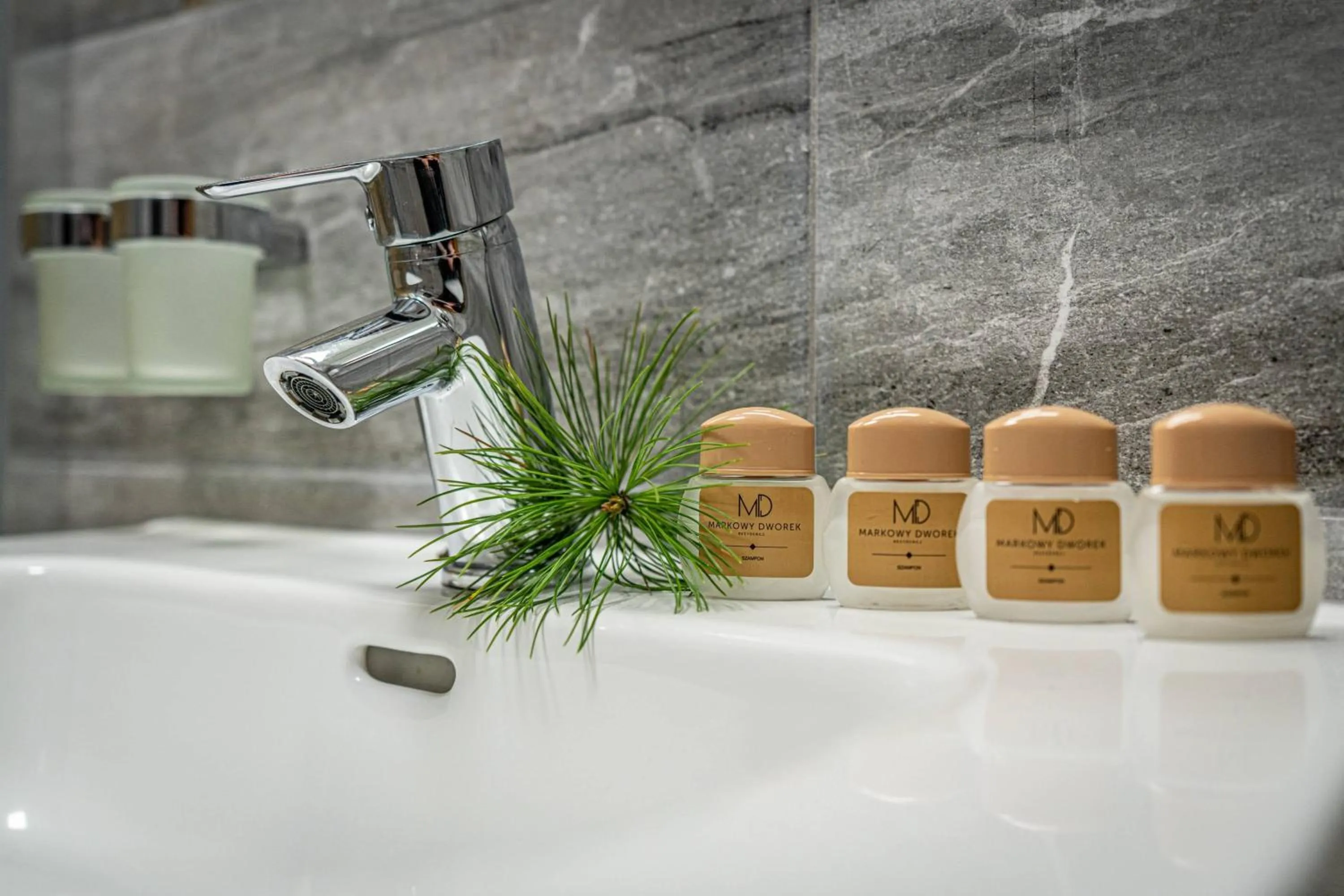 Bathroom in Rezydencja Markowy Dworek