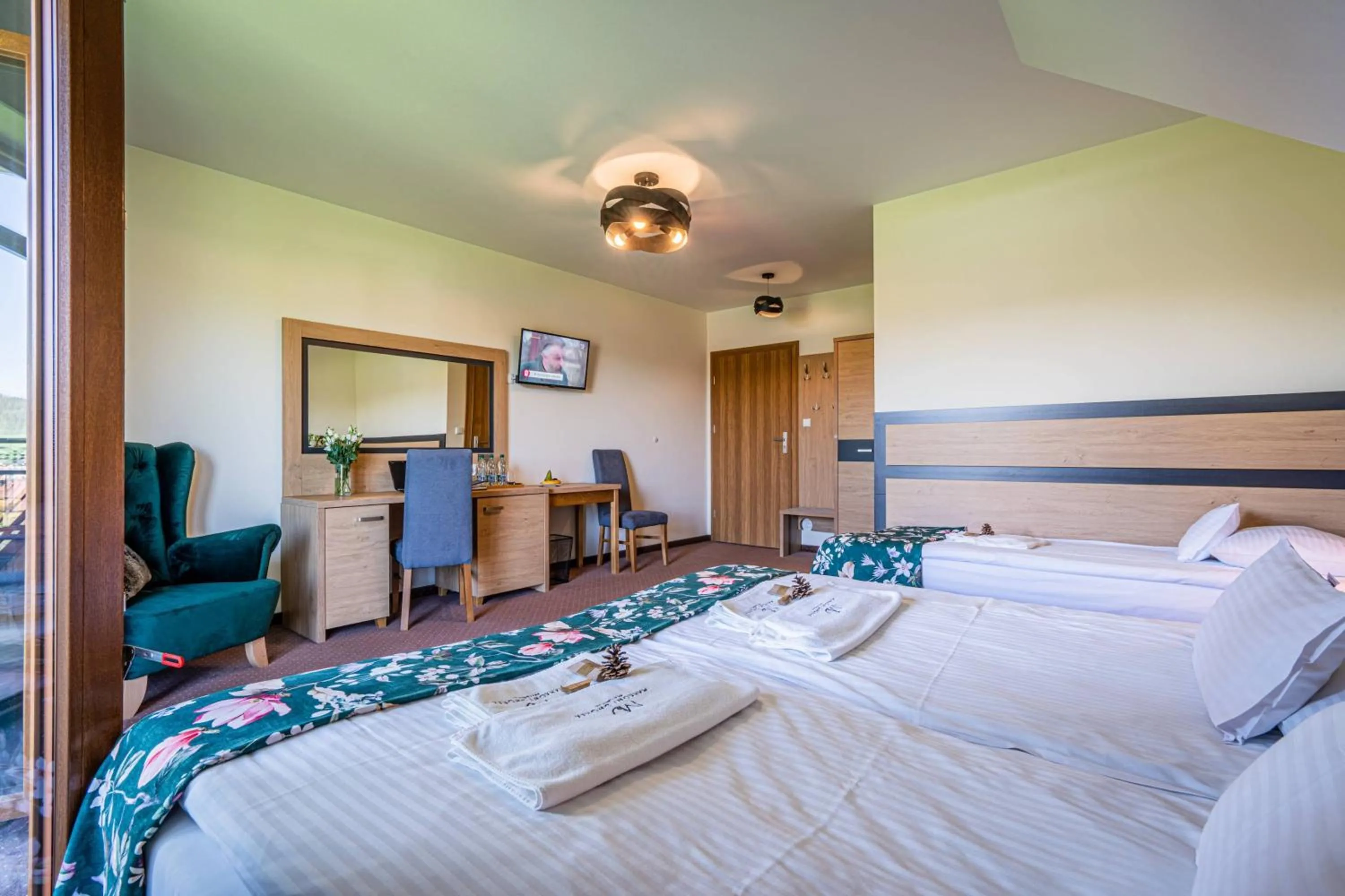 Bed in Rezydencja Markowy Dworek