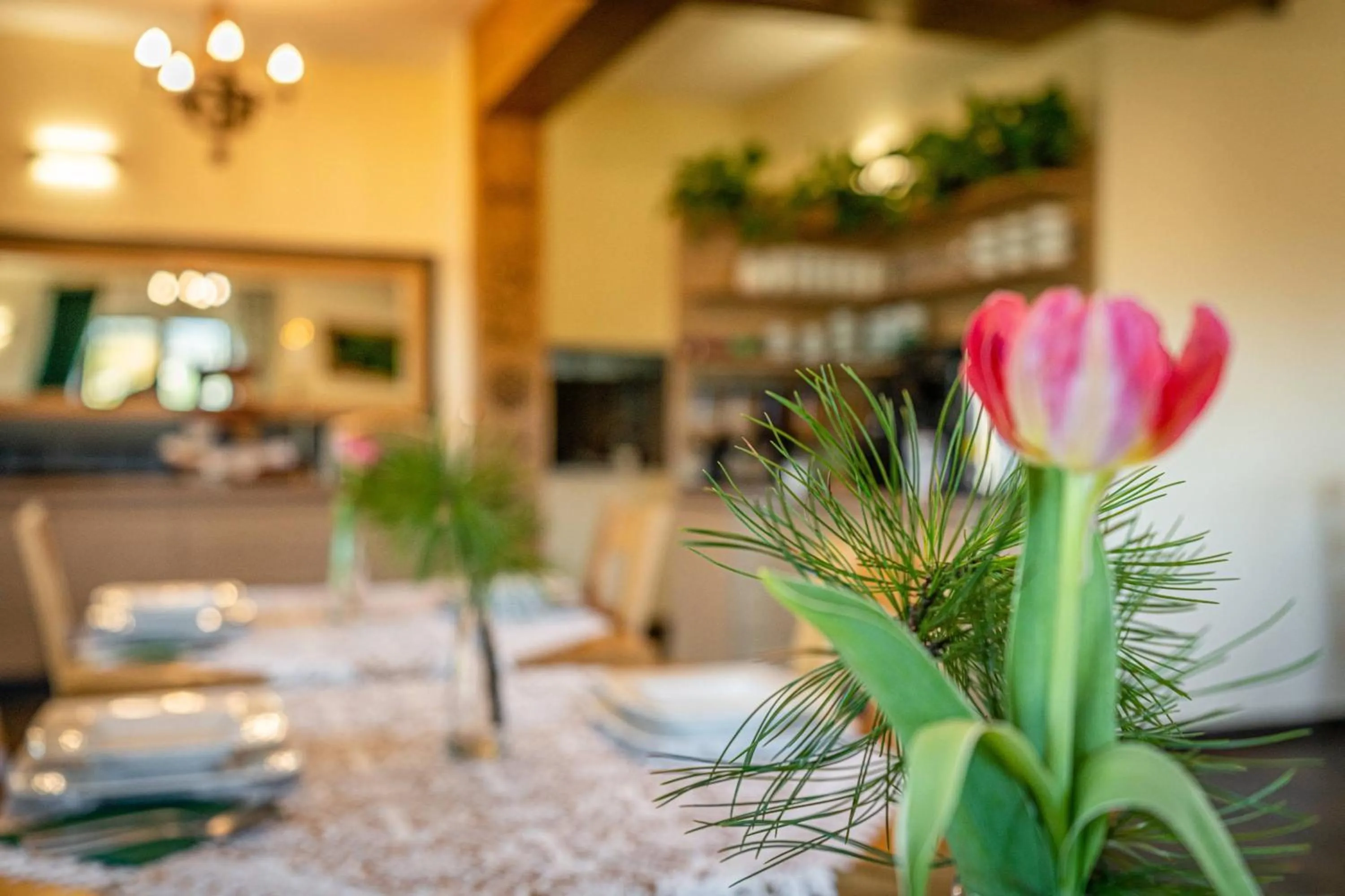 Dining area in Rezydencja Markowy Dworek