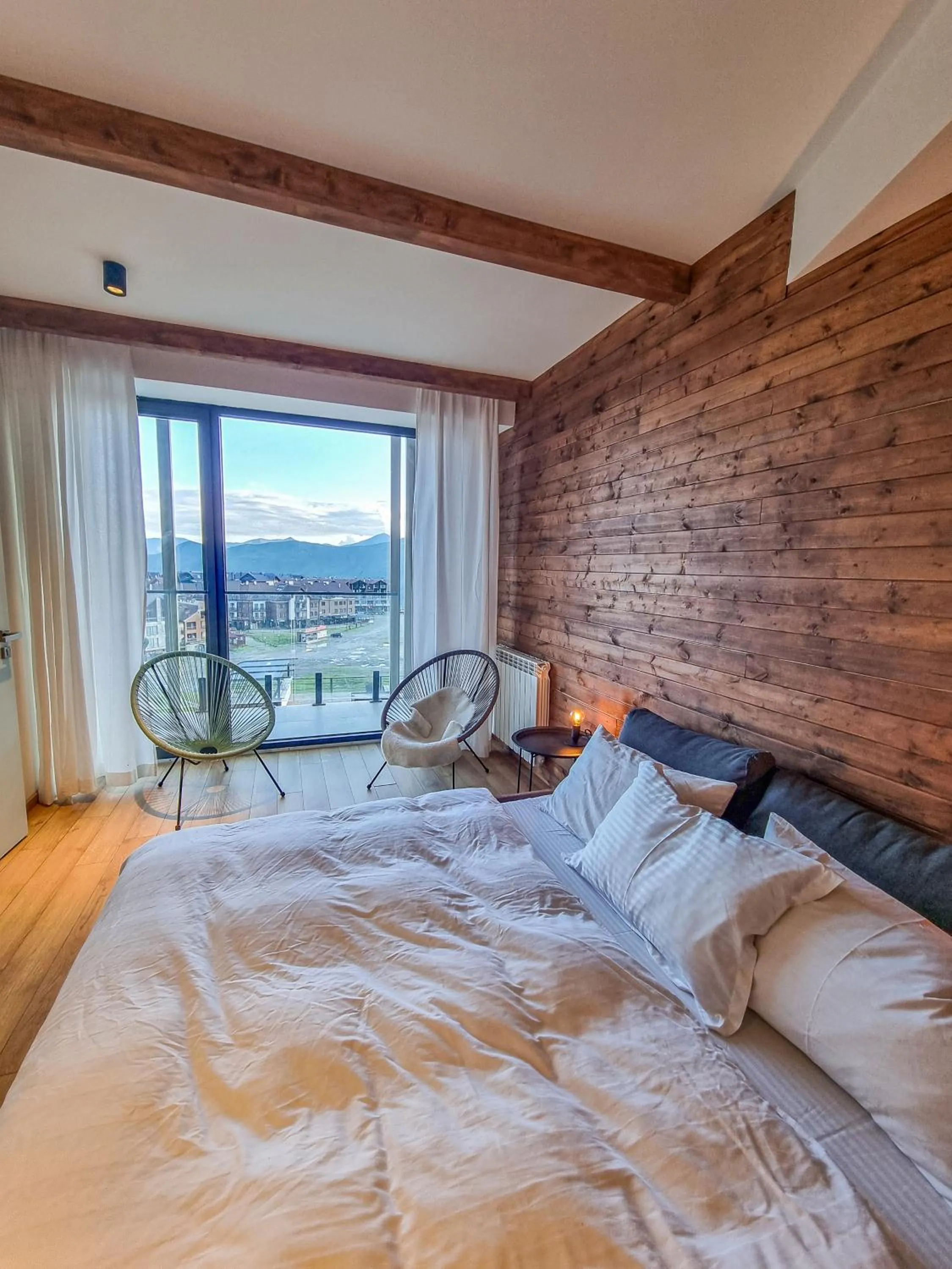 Bed in Atrium New Gudauri by Gudauri Travel