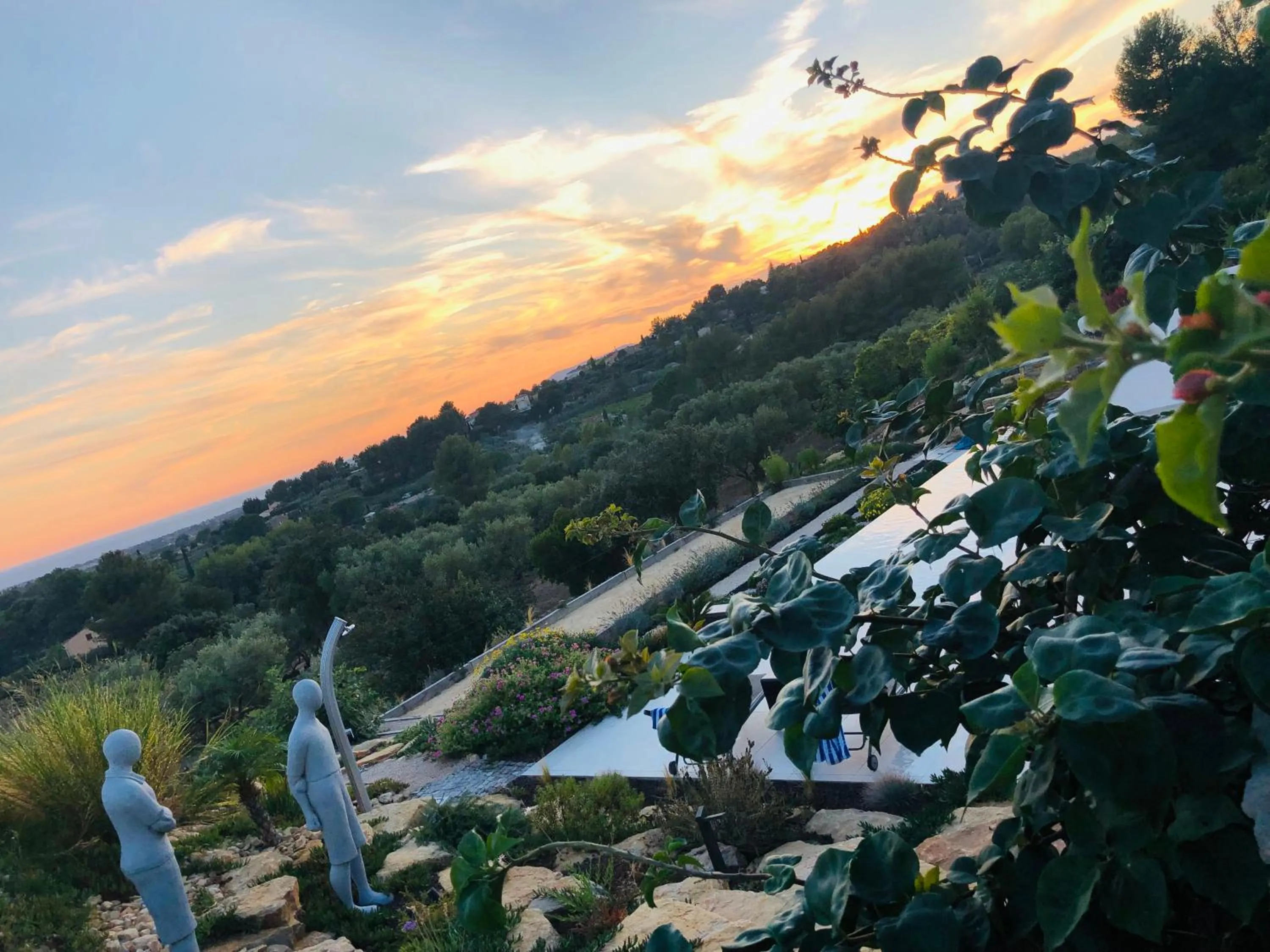 Natural landscape in VILLA PADI La Cadière d'Azur