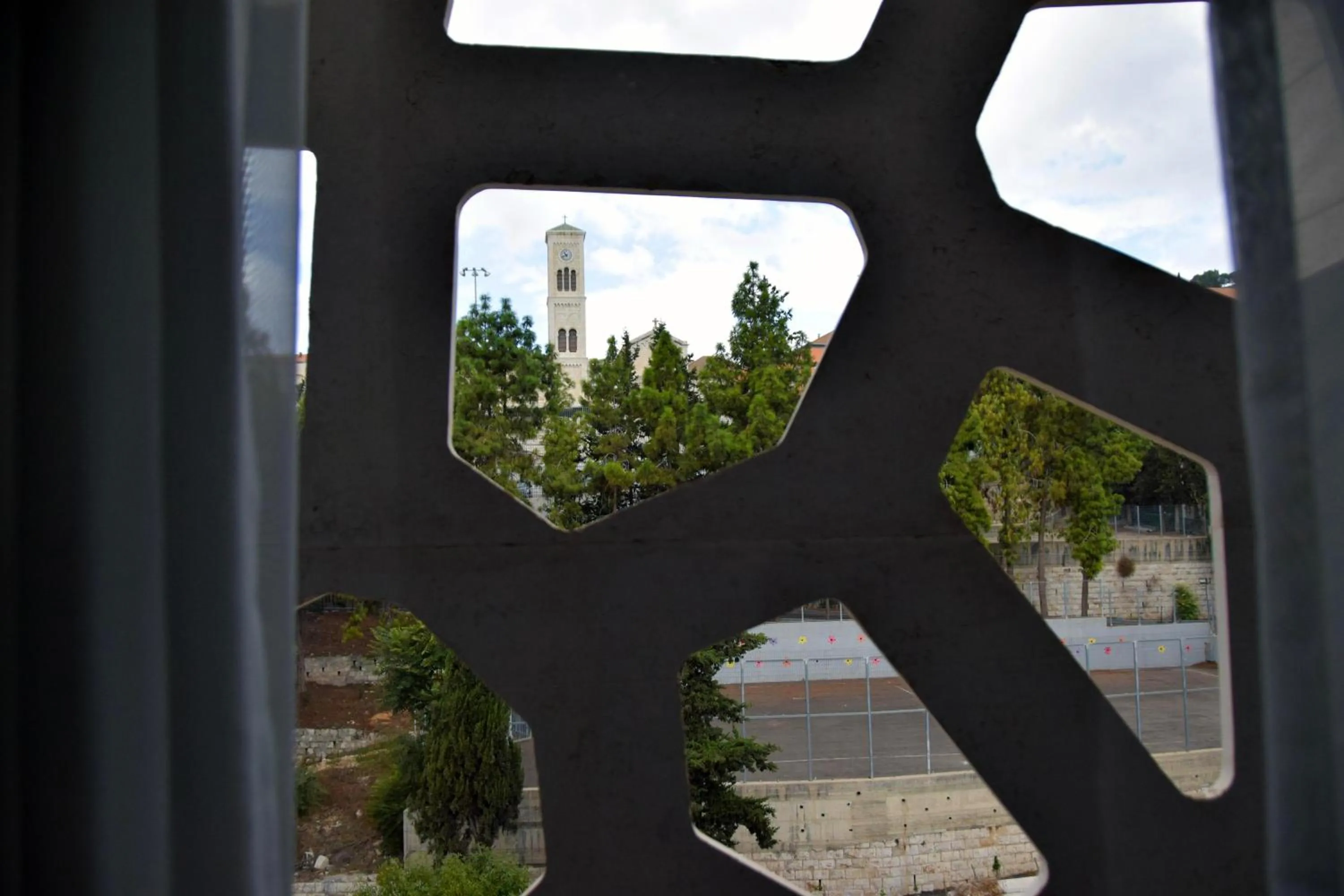 Street view in Amwaj Apartments