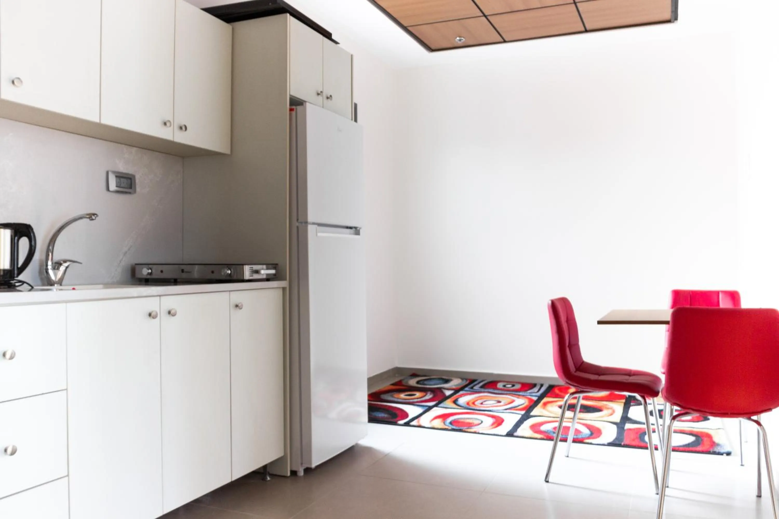 Kitchen or kitchenette in Amwaj Apartments