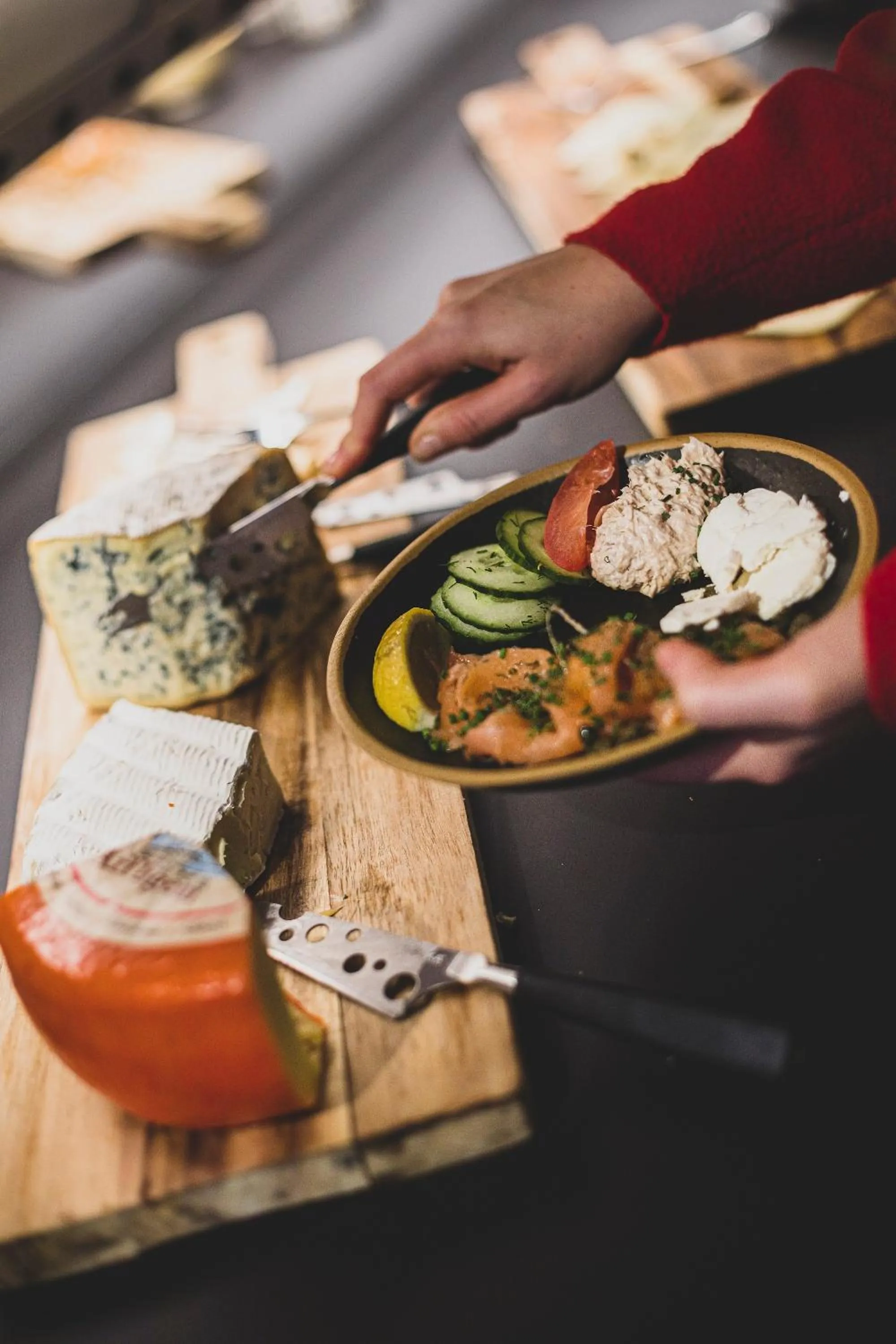 Buffet breakfast in Waer Waters Spa Hotel