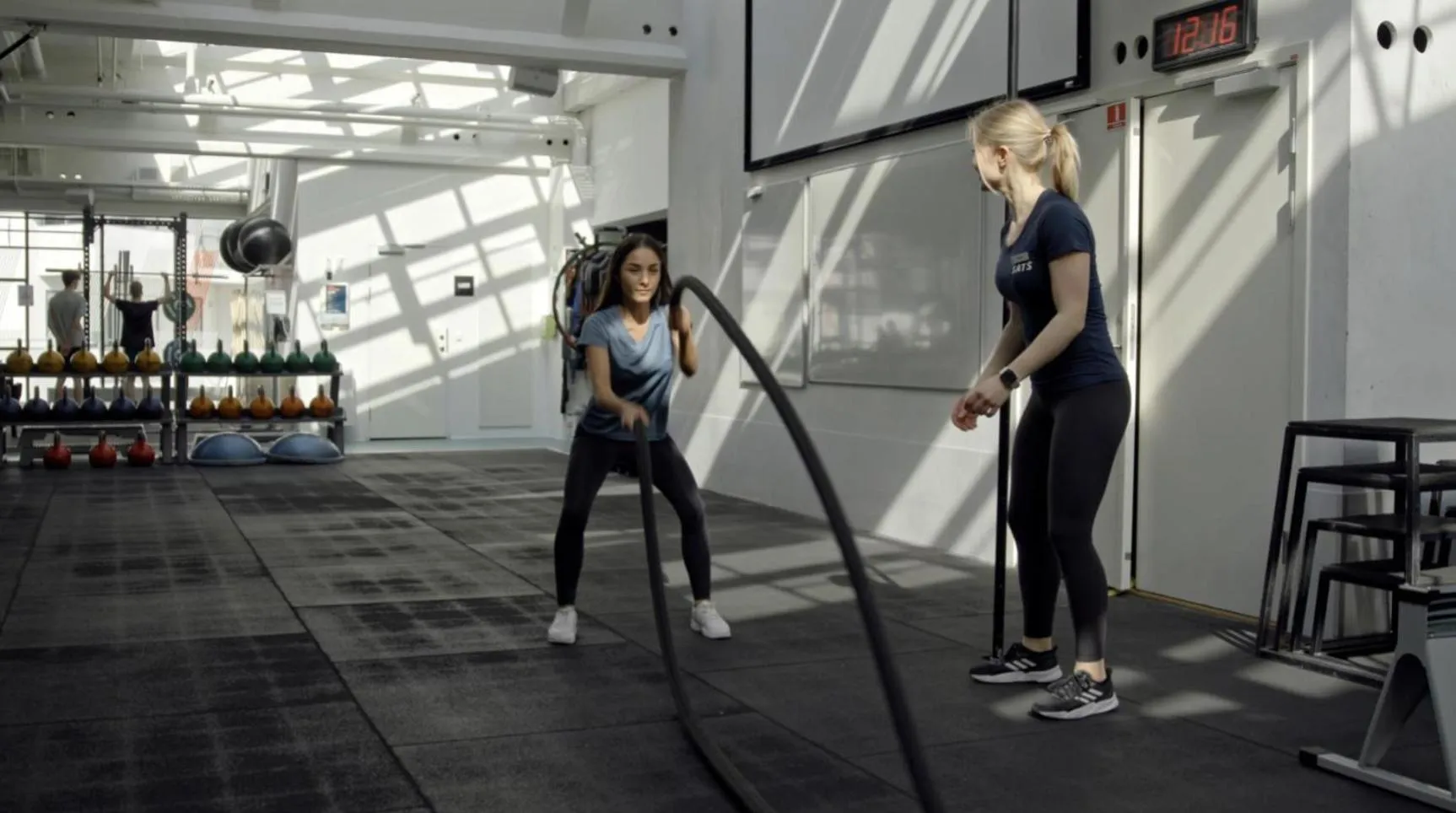 Fitness centre/facilities in Town Hall Penthouse by Daniel&Jacob's