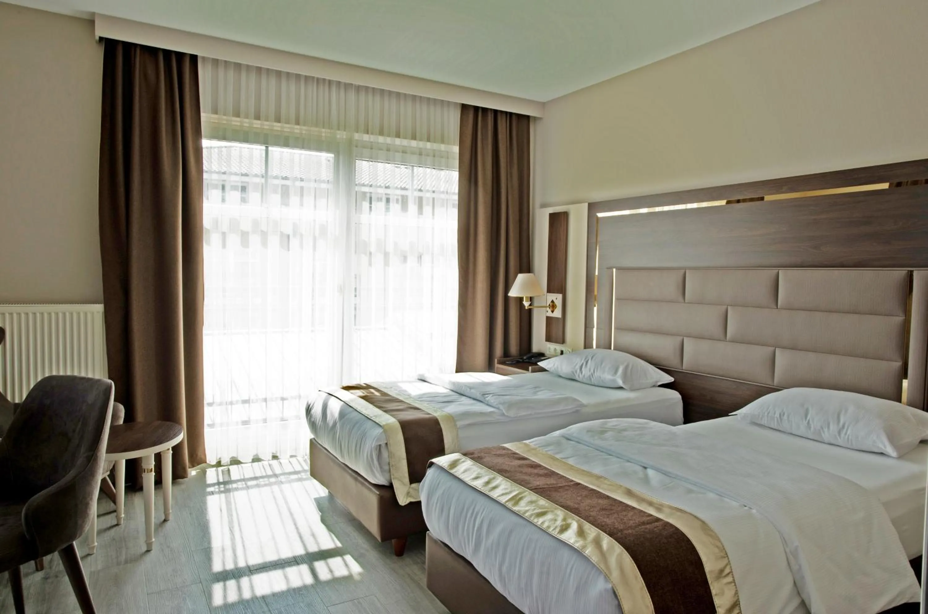 Bed in City Hotel Frankfurt Bad Vilbel