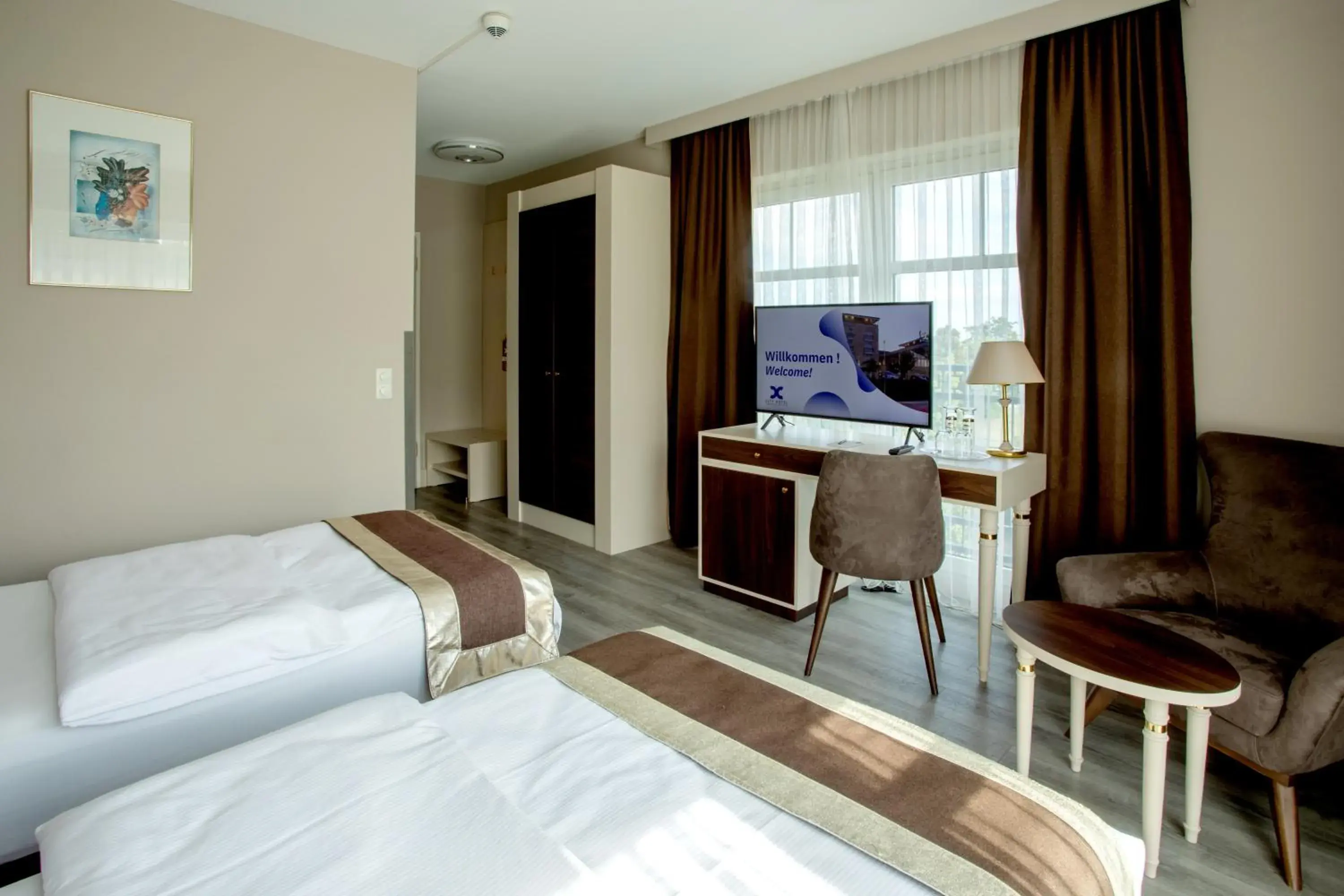 Bed in City Hotel Frankfurt Bad Vilbel Bed in City Hotel Frankfurt Bad Vilbel